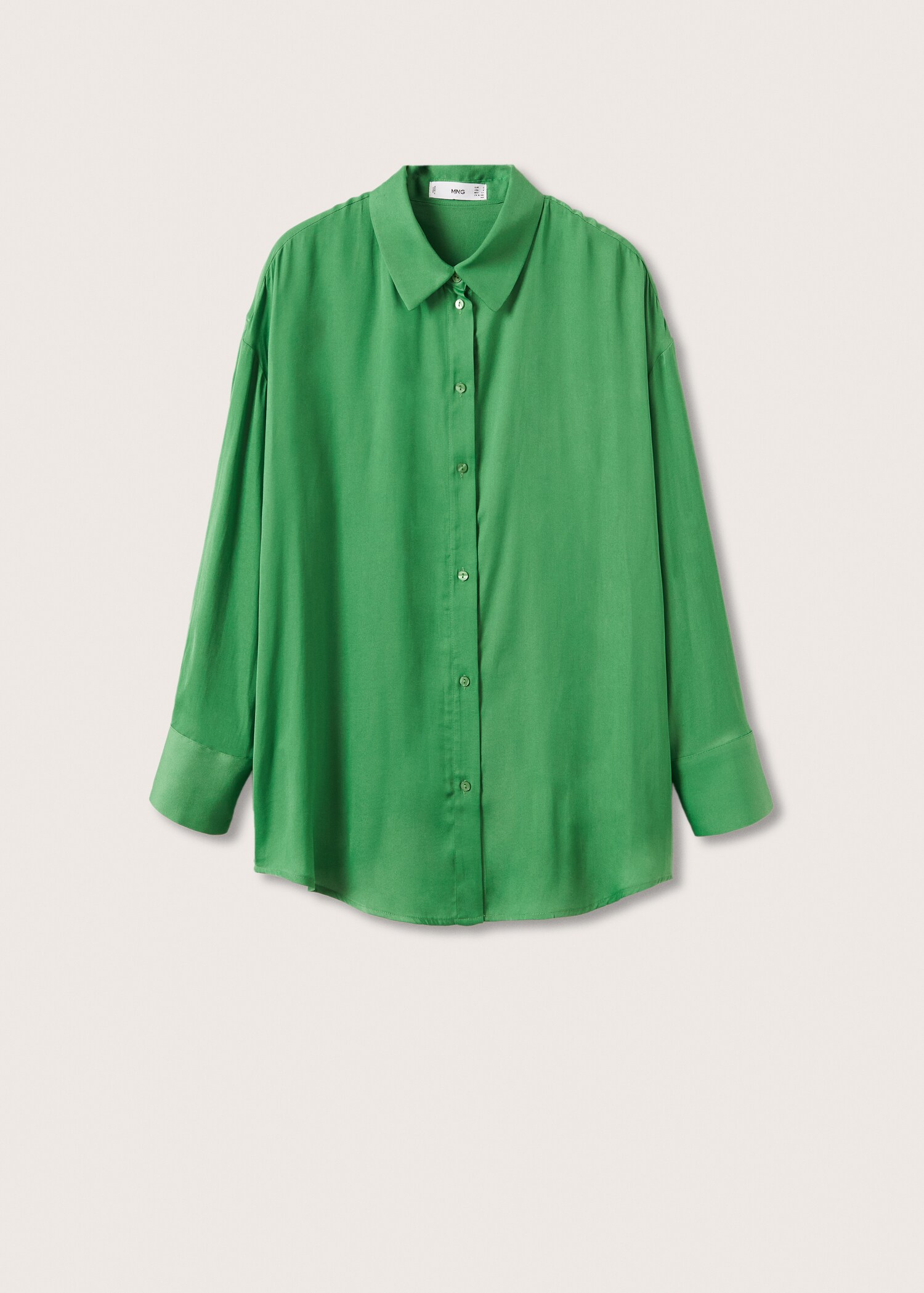 Splývavá košile oversize - Zboží bez modelu