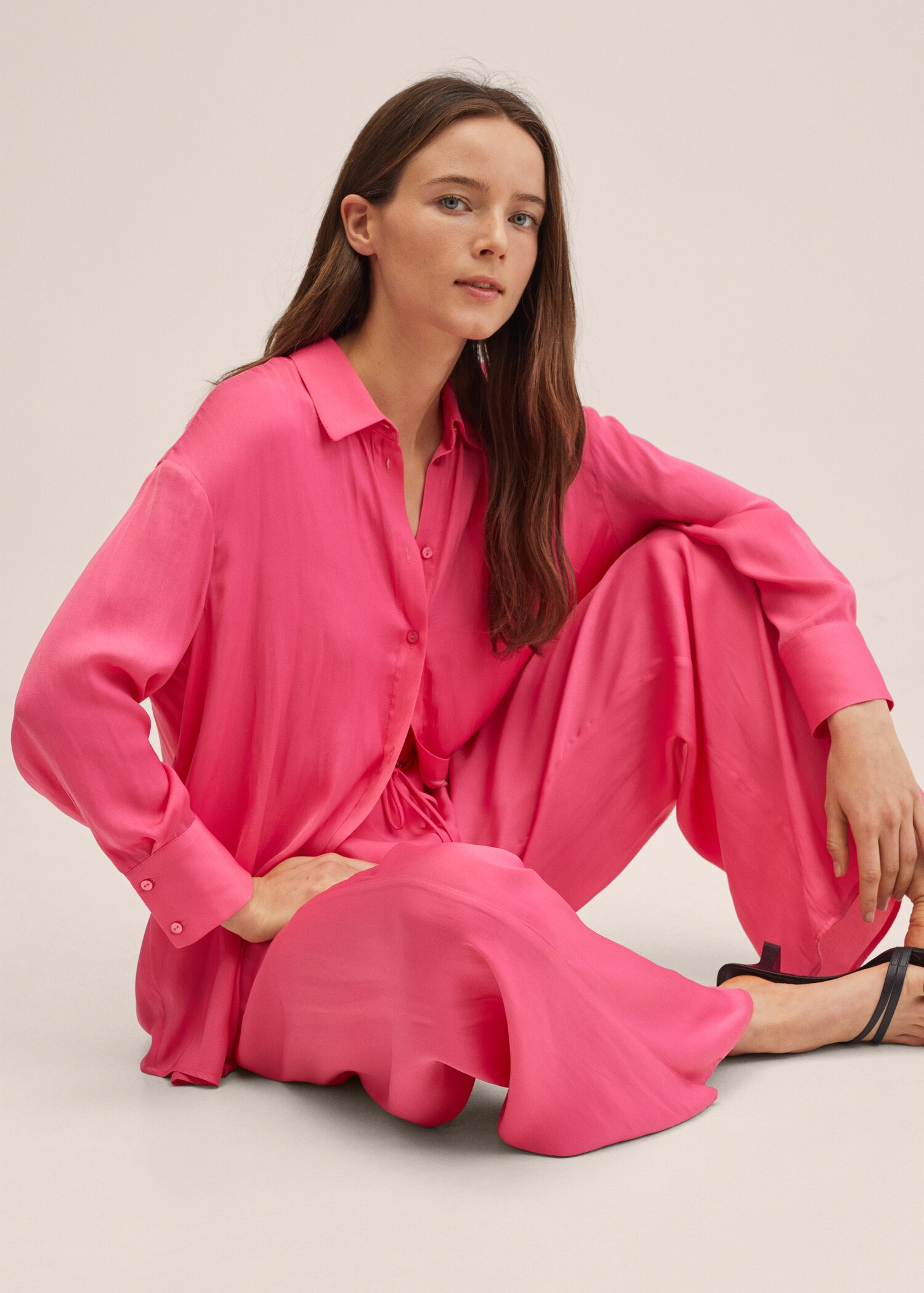 Splývavá košile oversize - Detail zboží 2