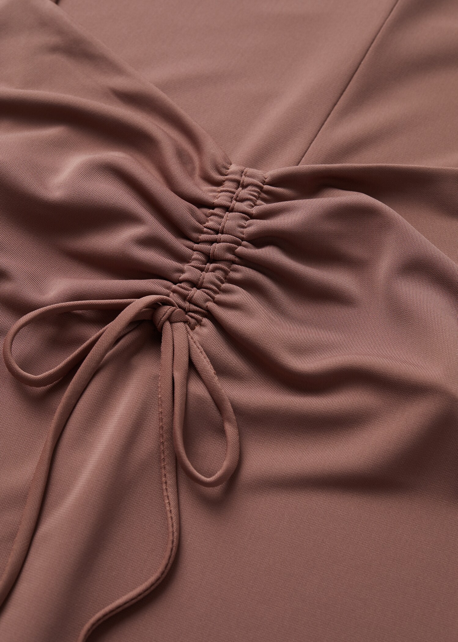 Vestido escote fruncido - Detalle del artículo 8