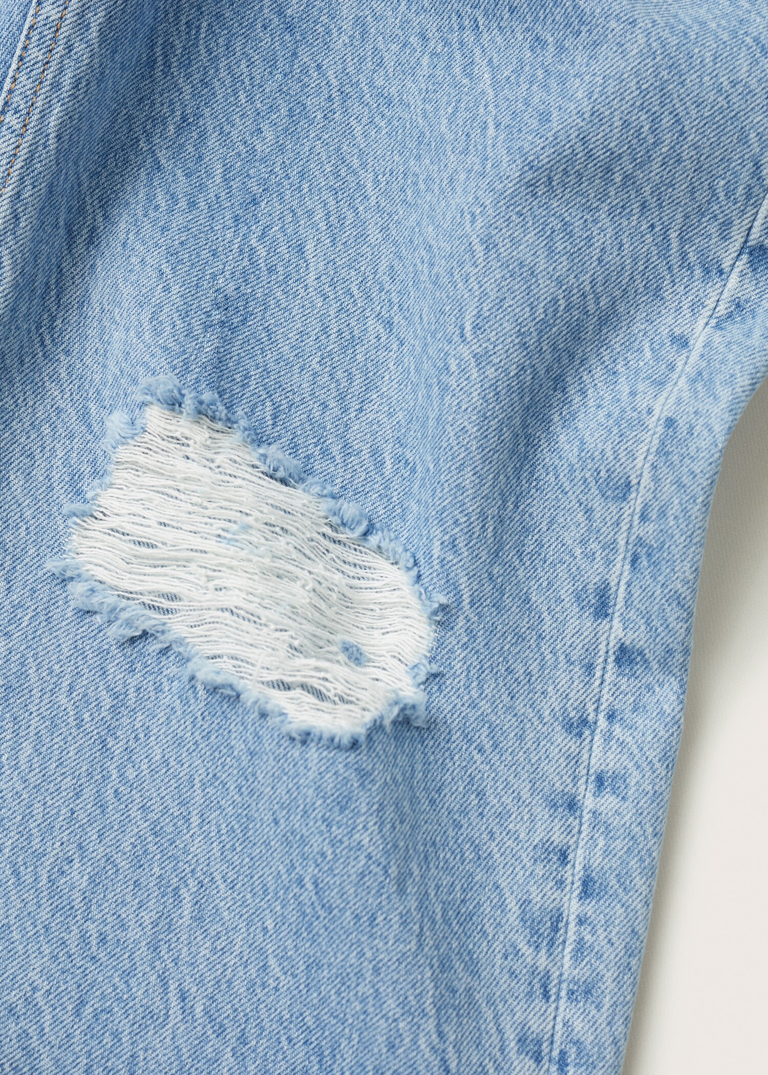 Wideleg-Jeans mit niedrigem Bund - Detail des Artikels 8