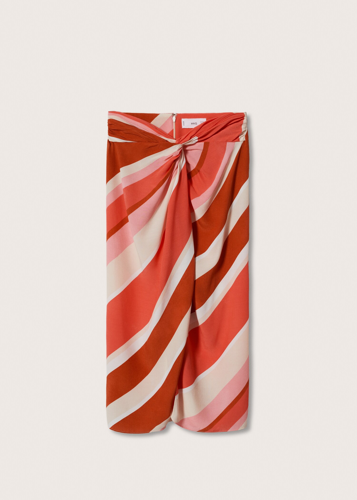 Knot printed skirt - Article without model