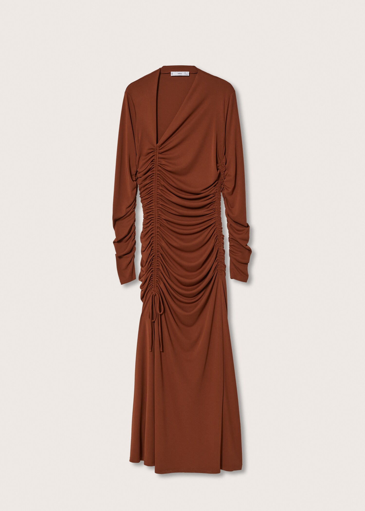 Robe froncée dos ouvert - Article sans modèle