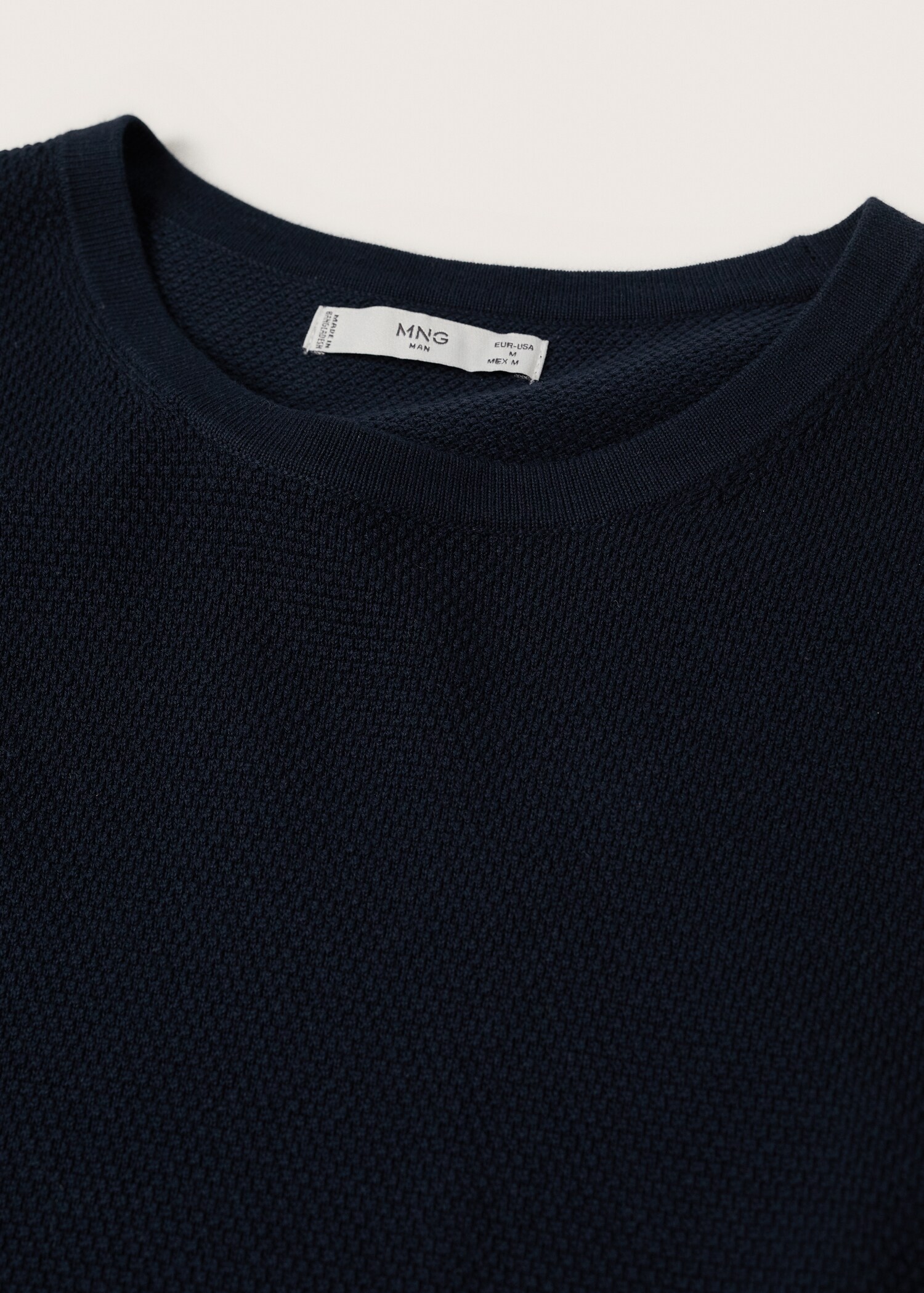 Fine-knit cotton sweater - Details of the article 8