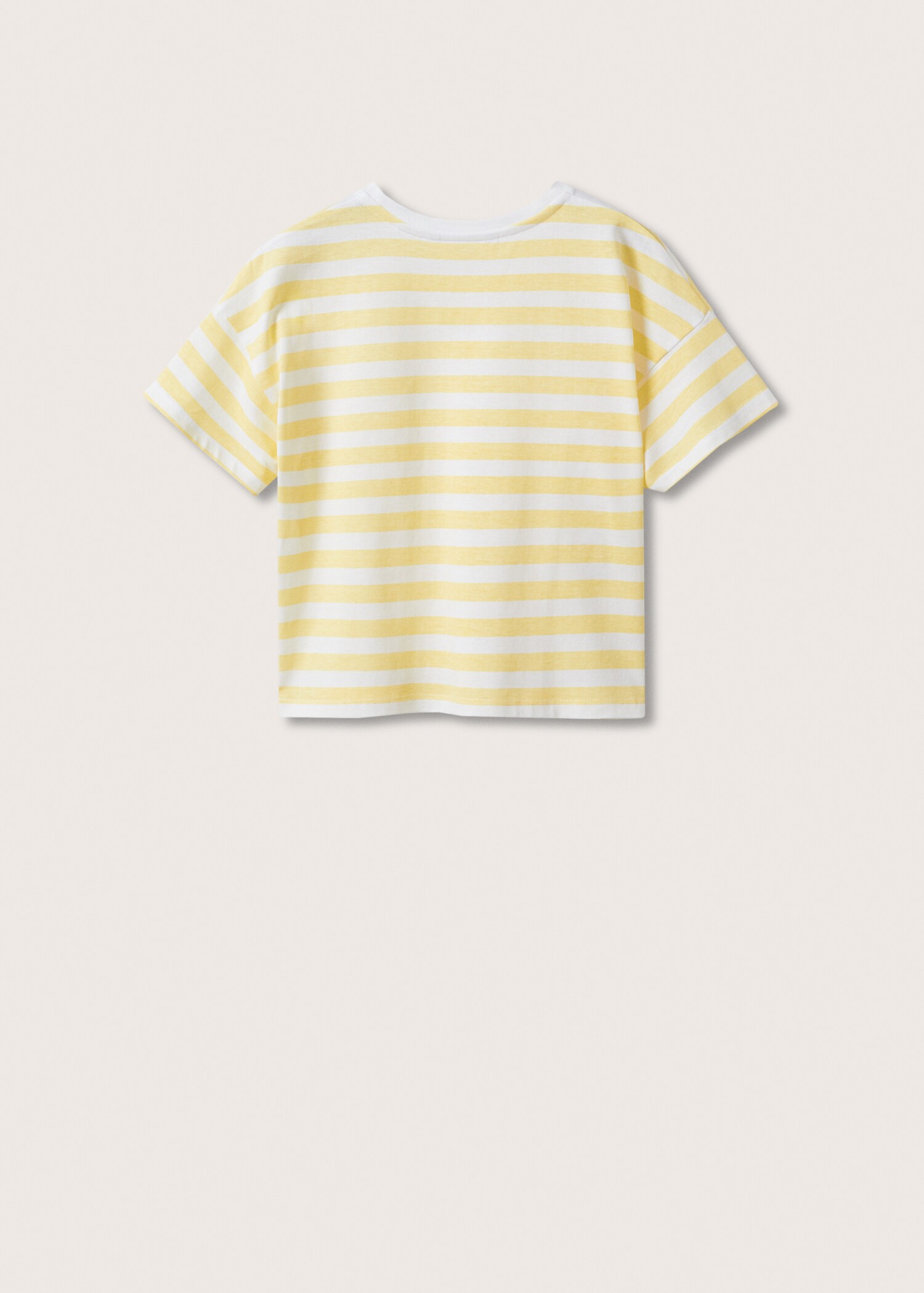 Camiseta algodón rayas - Reverso del artículo