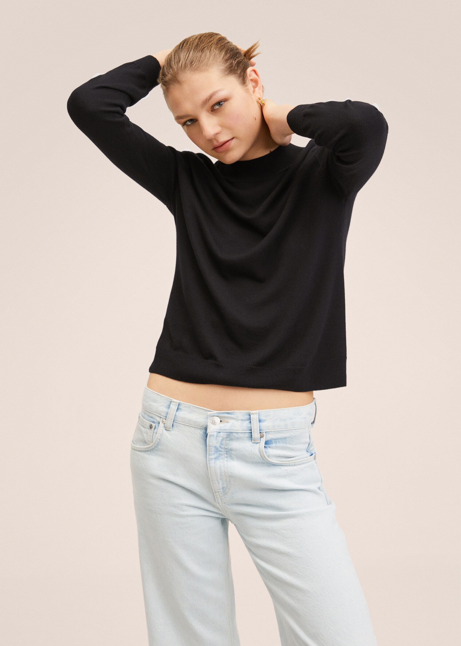 Jersey cuello perkins - Plano medio