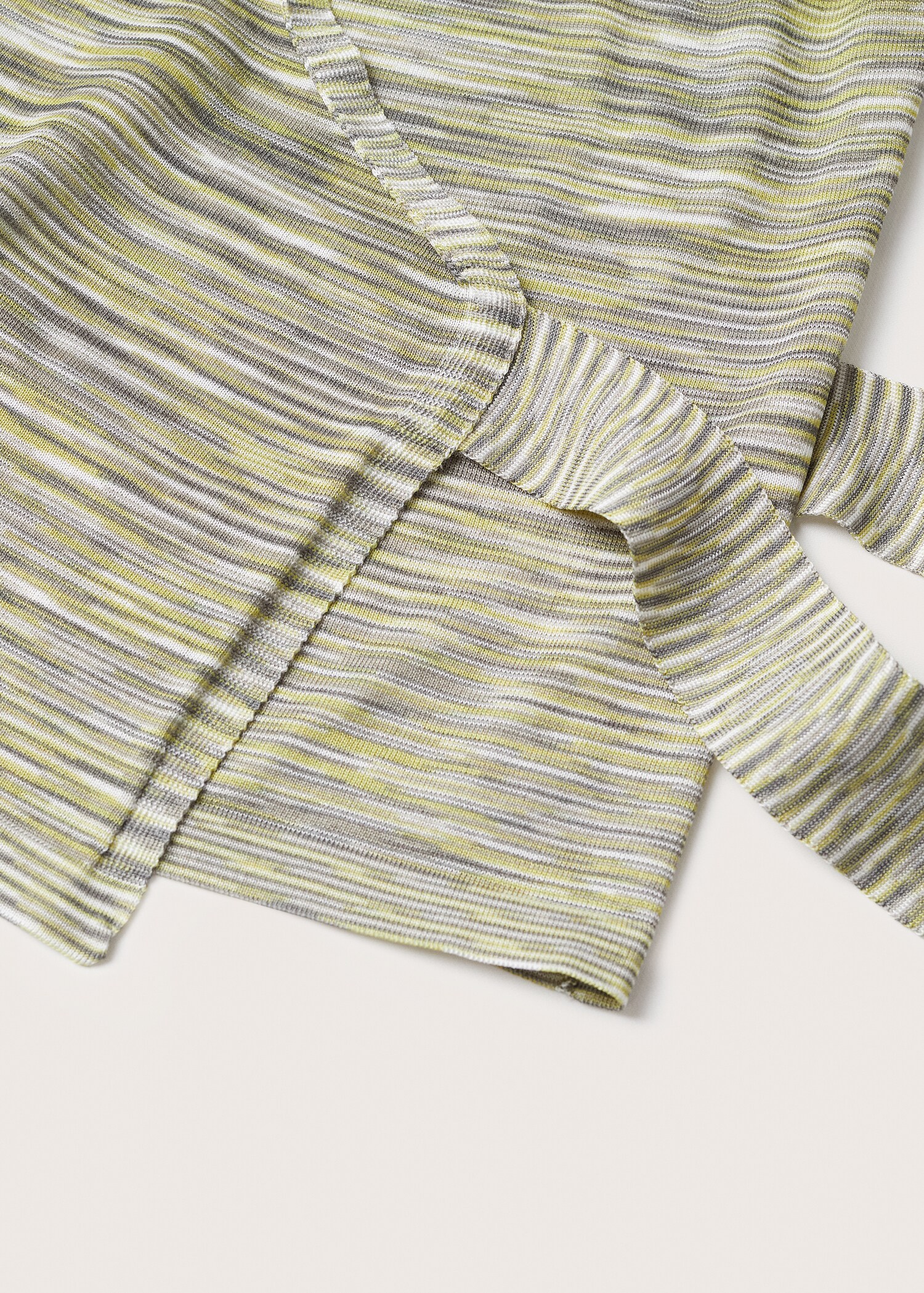 Printed knitwear cardigan - Details of the article 8