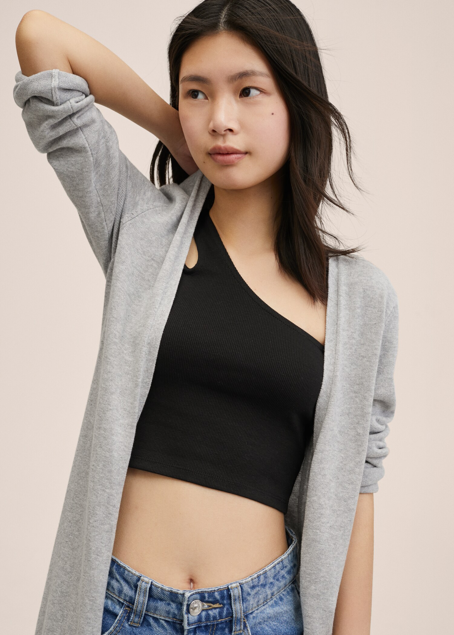 Cotton-blend cardigan - Details of the article 2