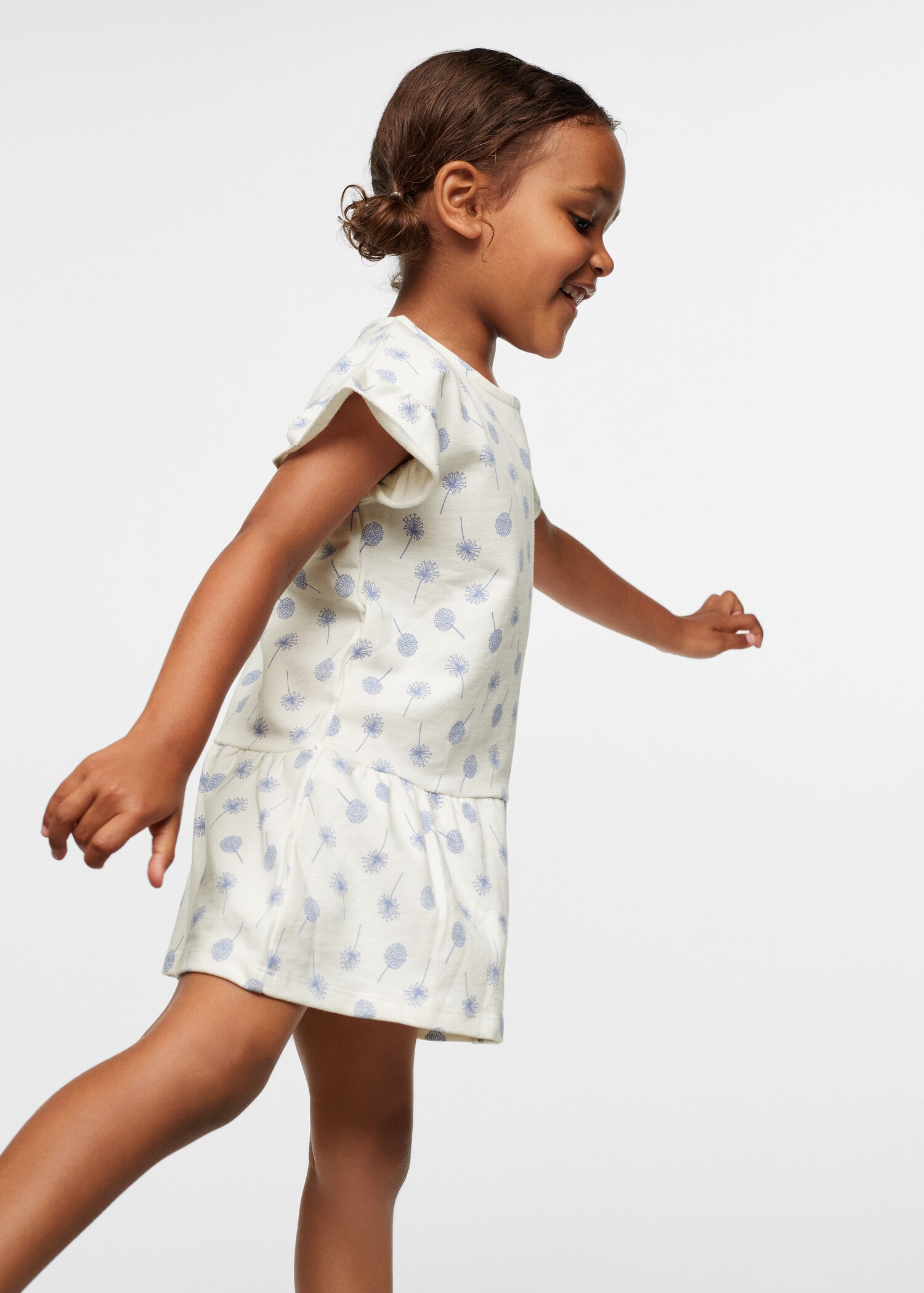 Printed cotton dress - Medium plane