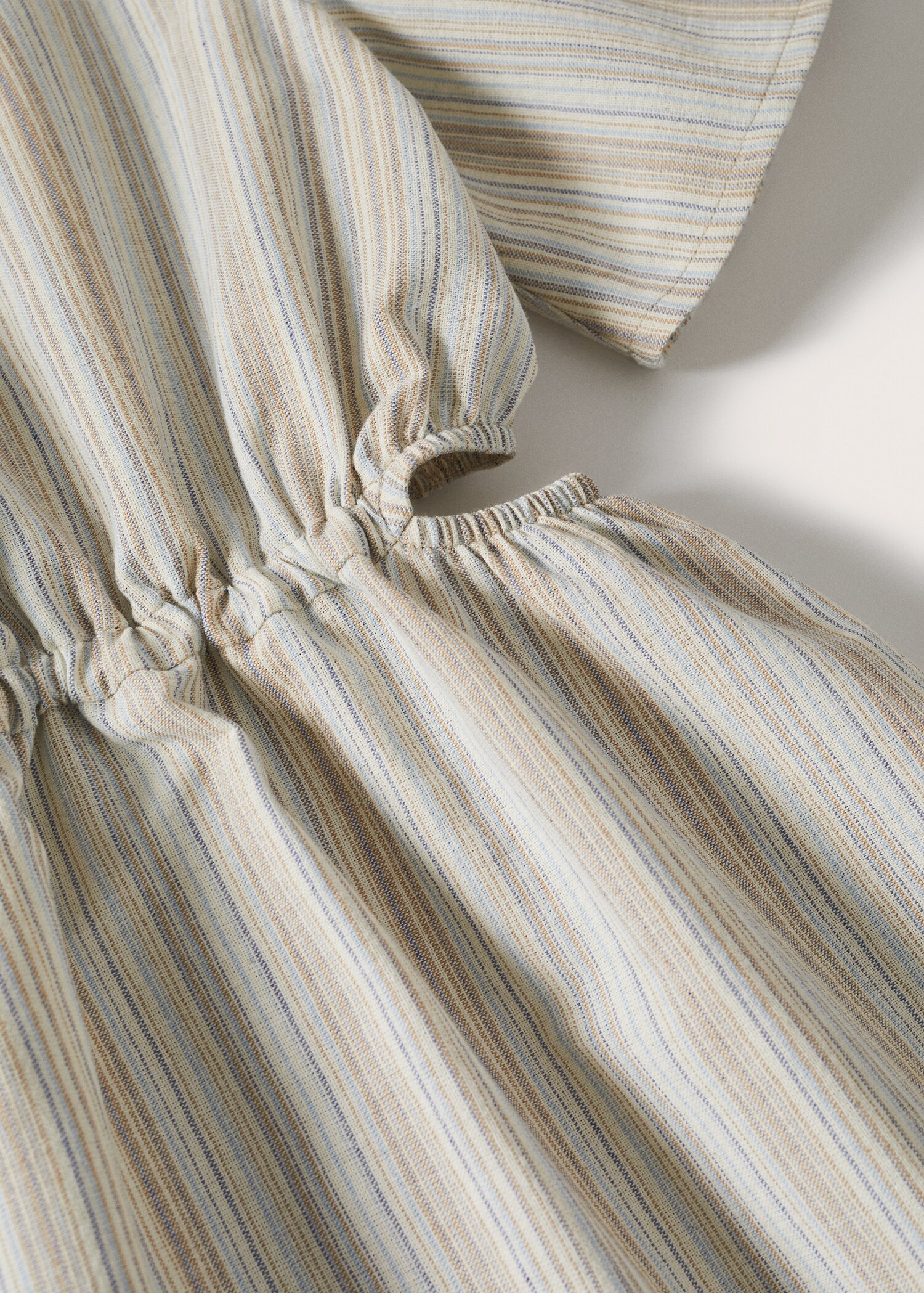 Cut-out striped dress - Details of the article 8