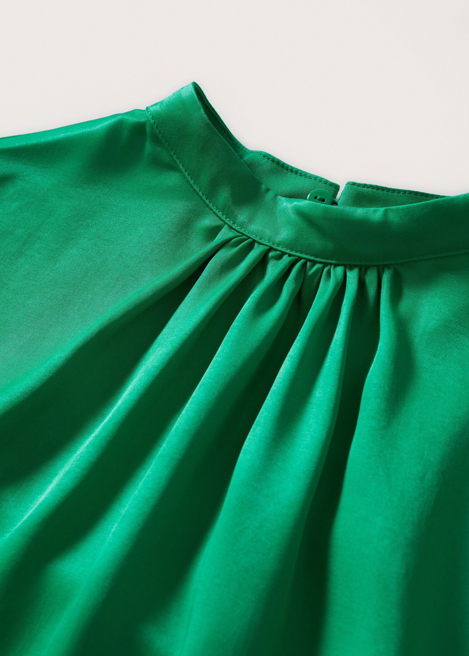 Button satin blouse - Details of the article 8