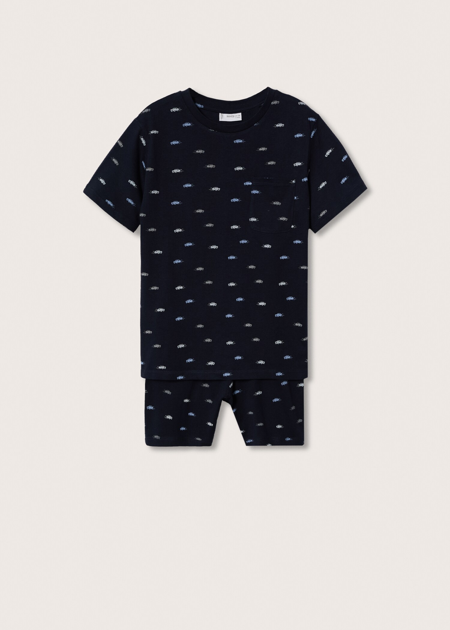 Printed cotton pyjama pack - Article without model