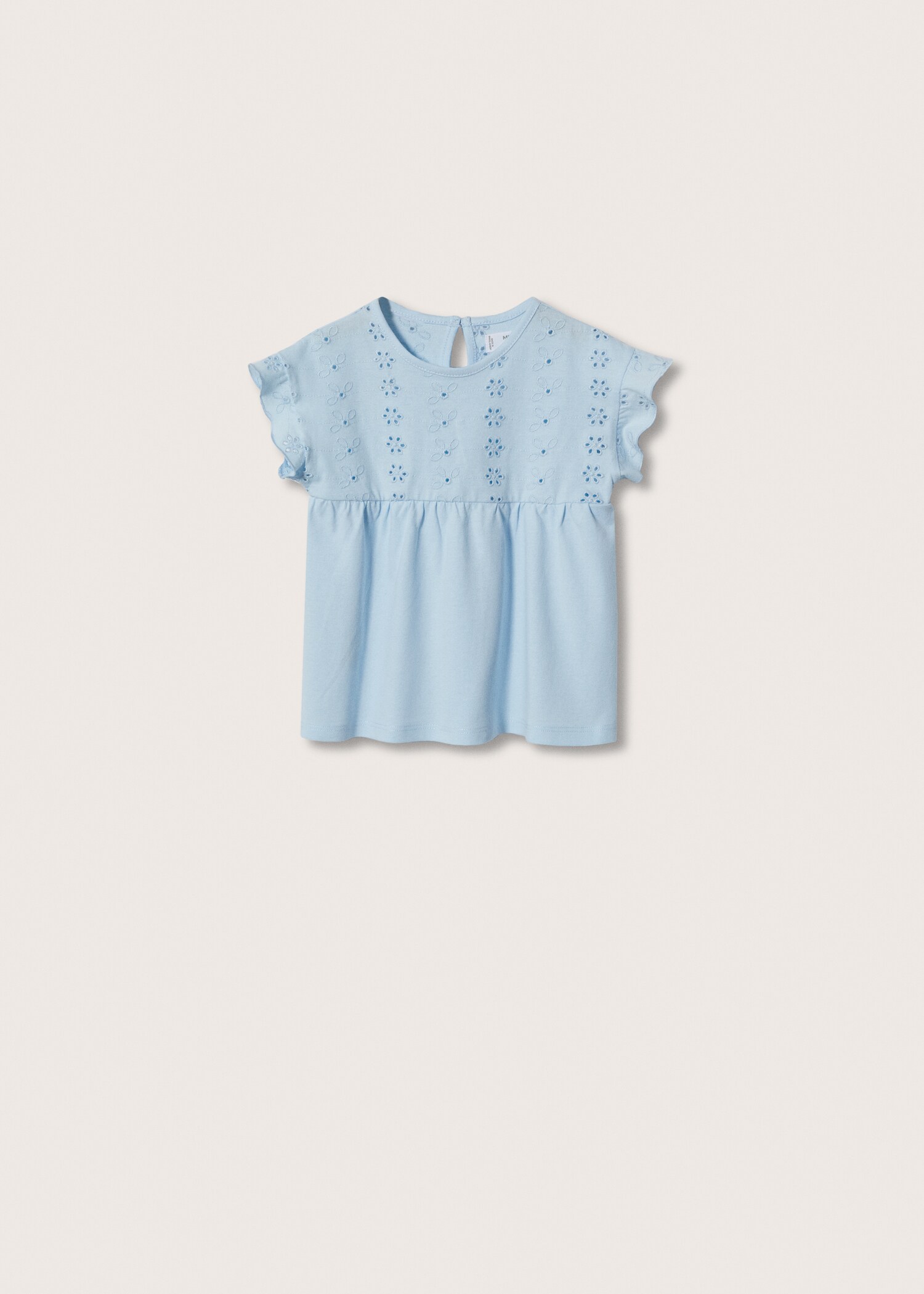 Swiss embroidery t-shirt - Article without model