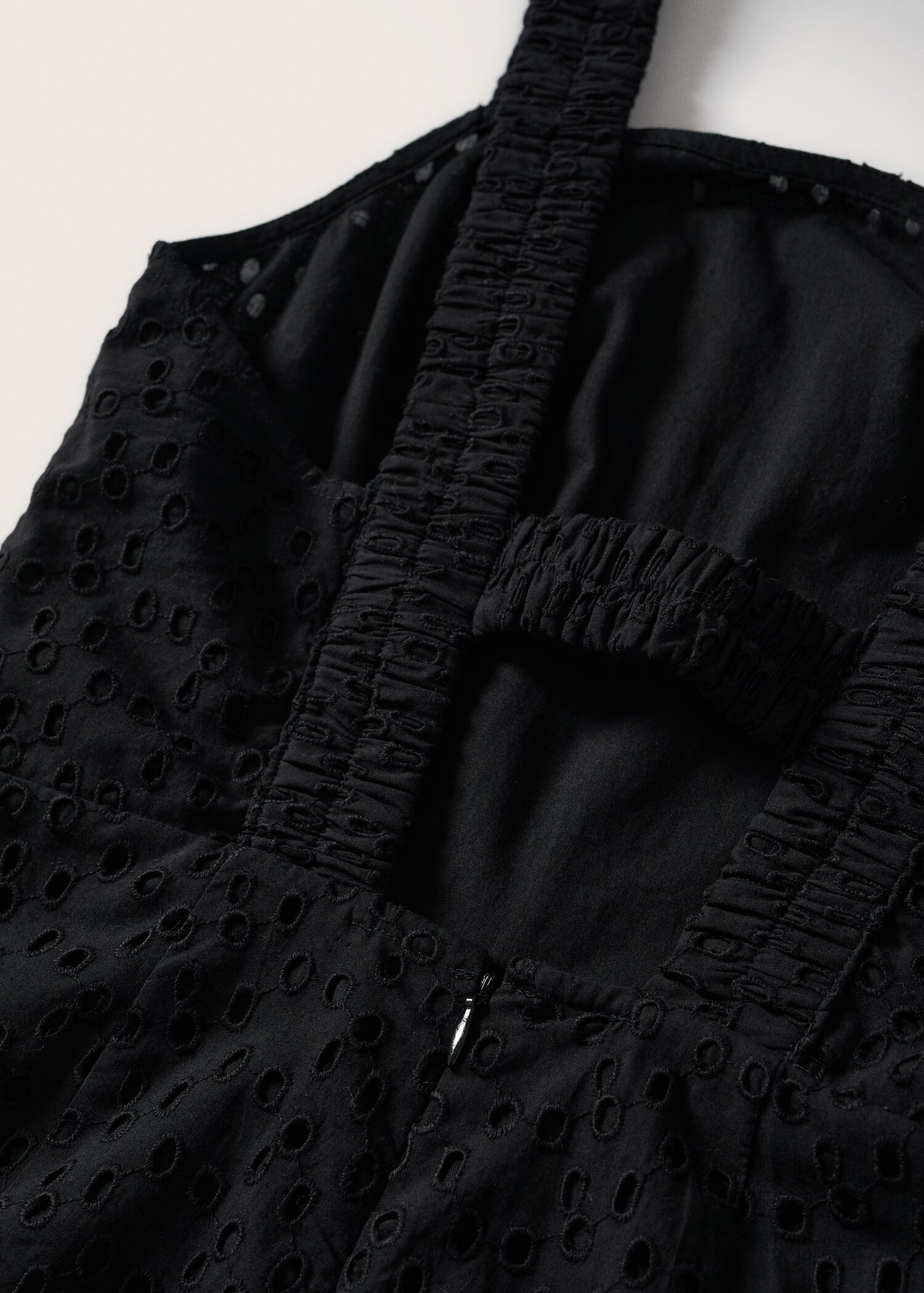 Swiss embroidery jumpsuit - Details of the article 8