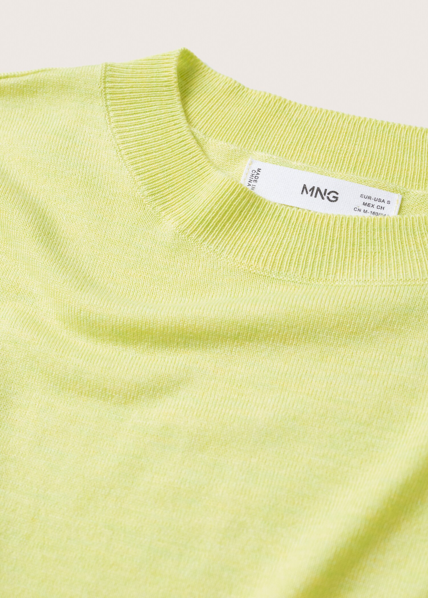 T-shirt en maille fine - Détail de l'article 8