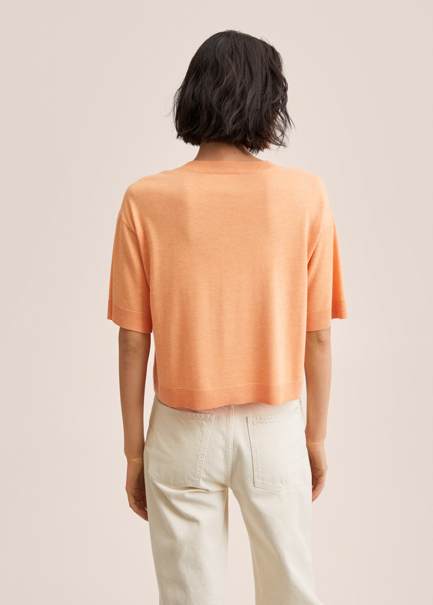Camiseta punto fino - Reverso del artículo