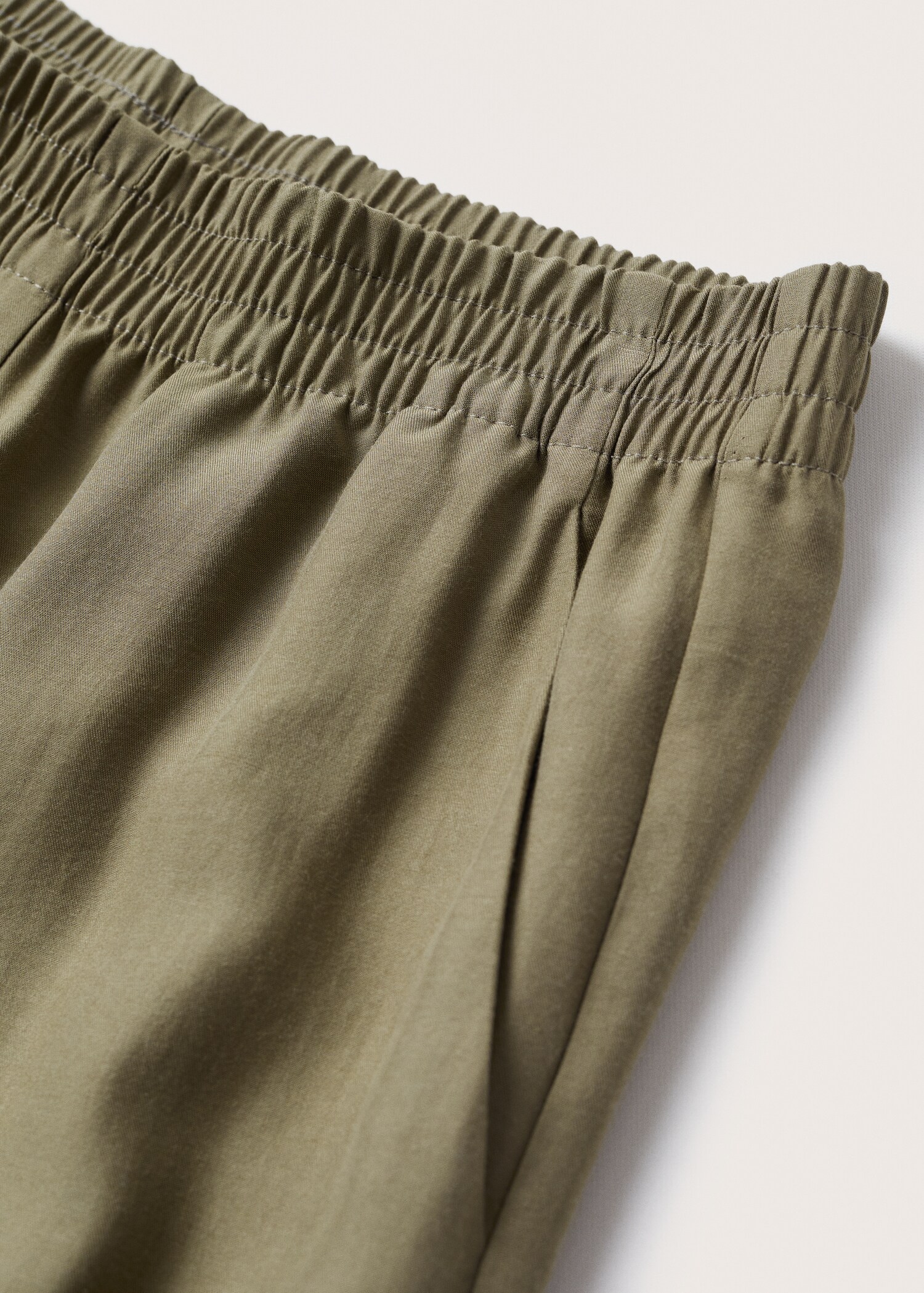 Straight lyocell trousers - Details of the article 8