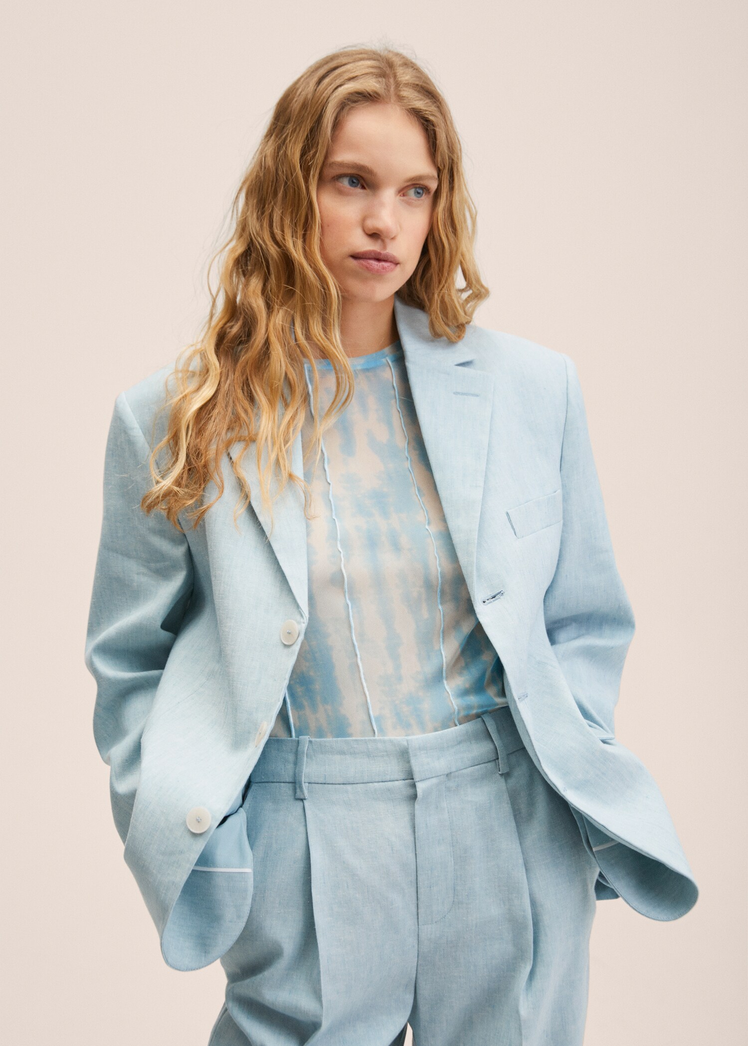 Παντελόνι λινό - Λεπτομέρεια του προϊόντος 1