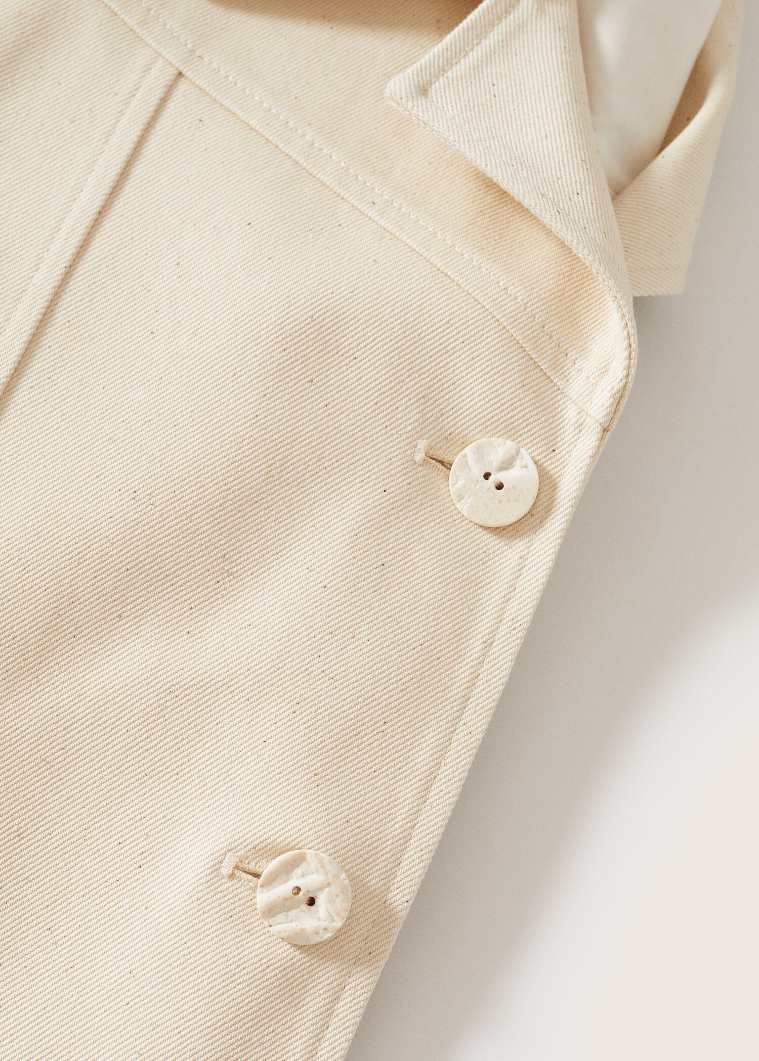 Oversized cotton jacket - Details of the article 8