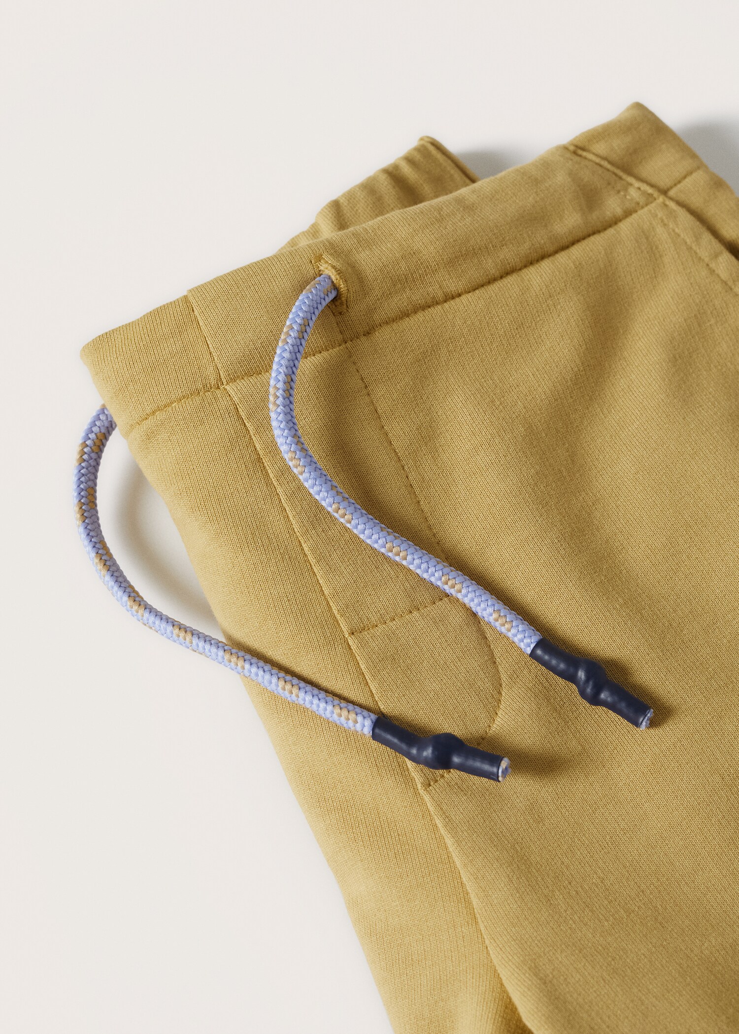 Cotton shorts with drawstring - Details of the article 8
