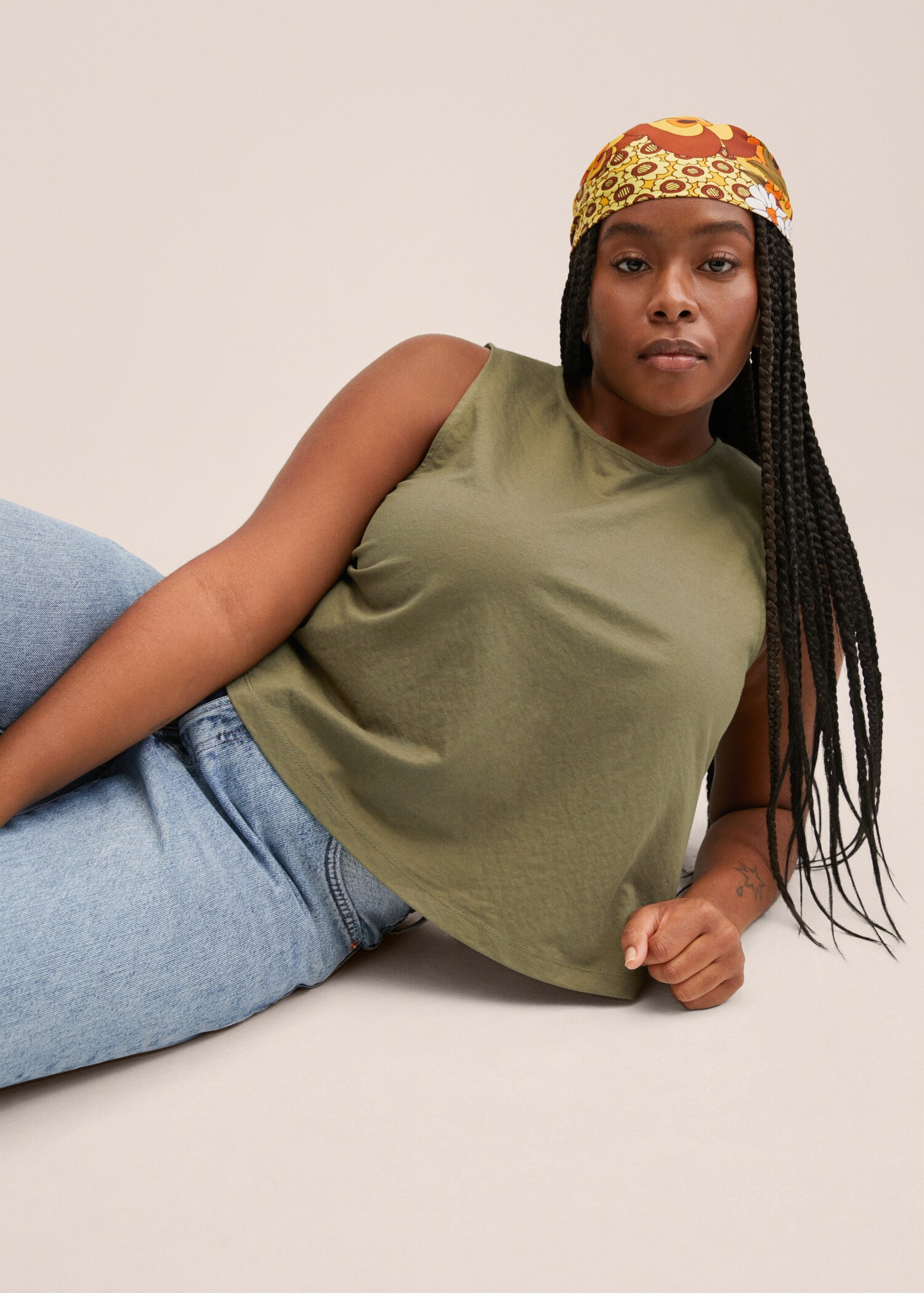 Flowy crop top - Details of the article 5