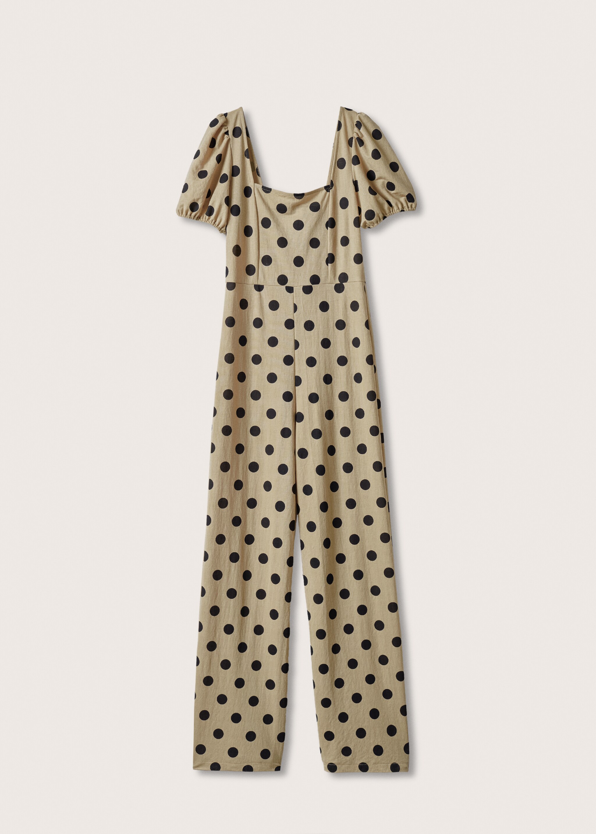 Polka-dot print jumpsuit - Article without model