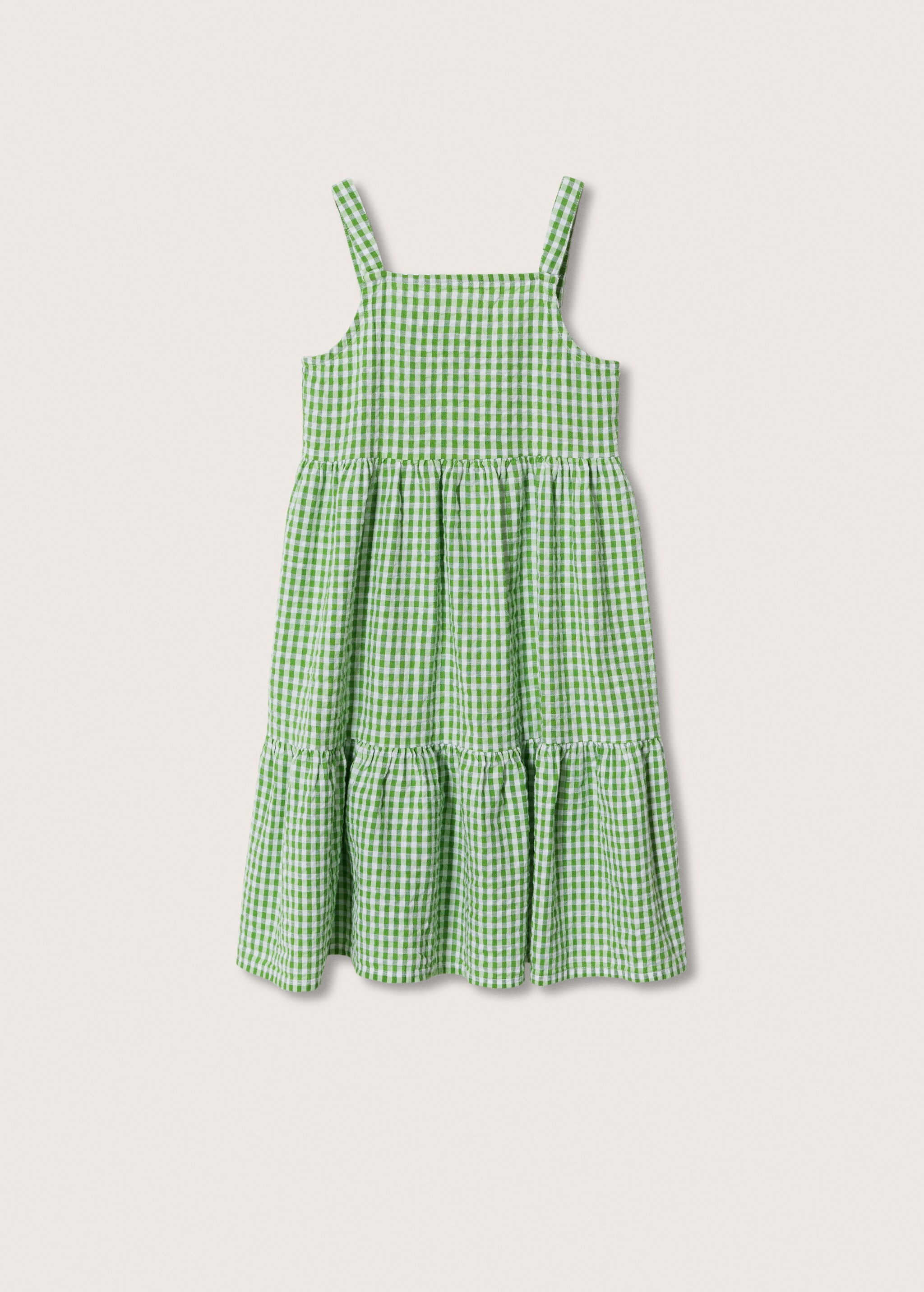 Gingham check dress - Article without model