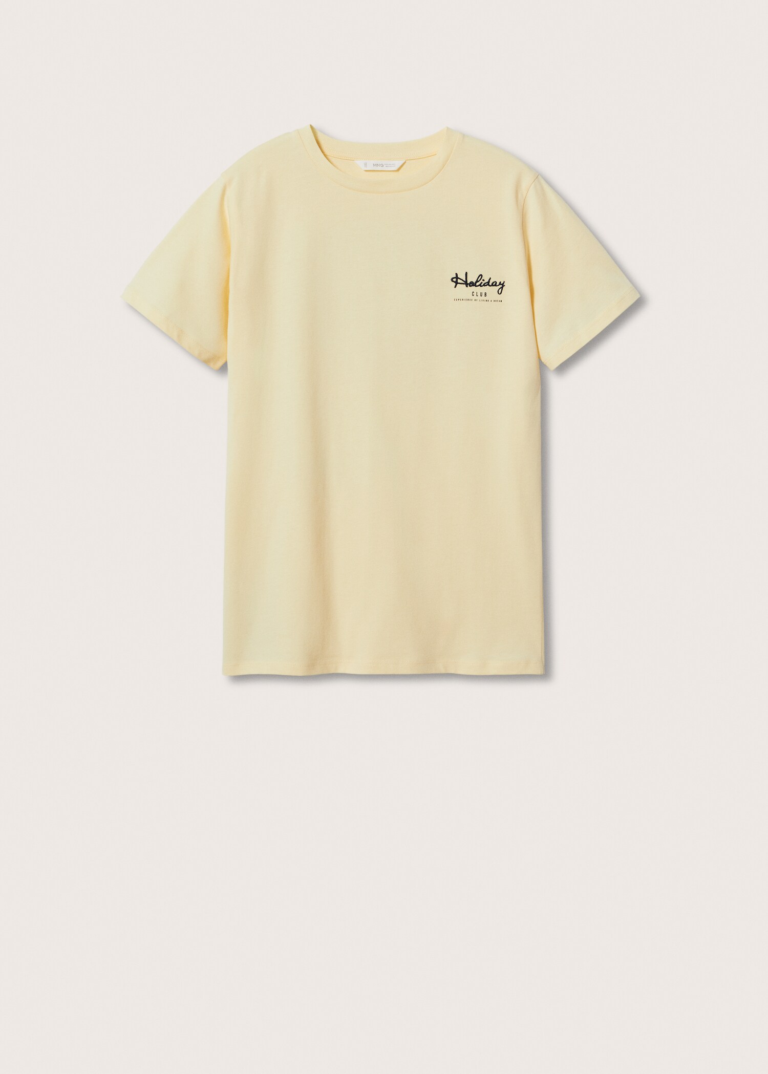 Printed cotton-blend T-shirt - Article without model