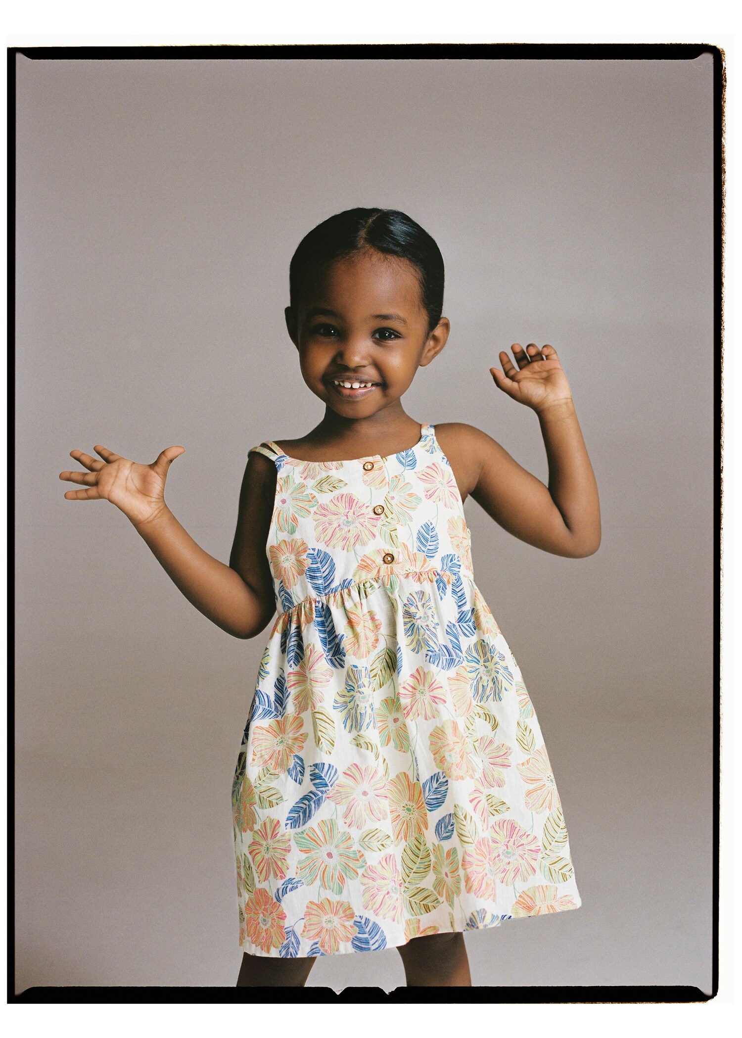 Tropical print dress - Details of the article 5