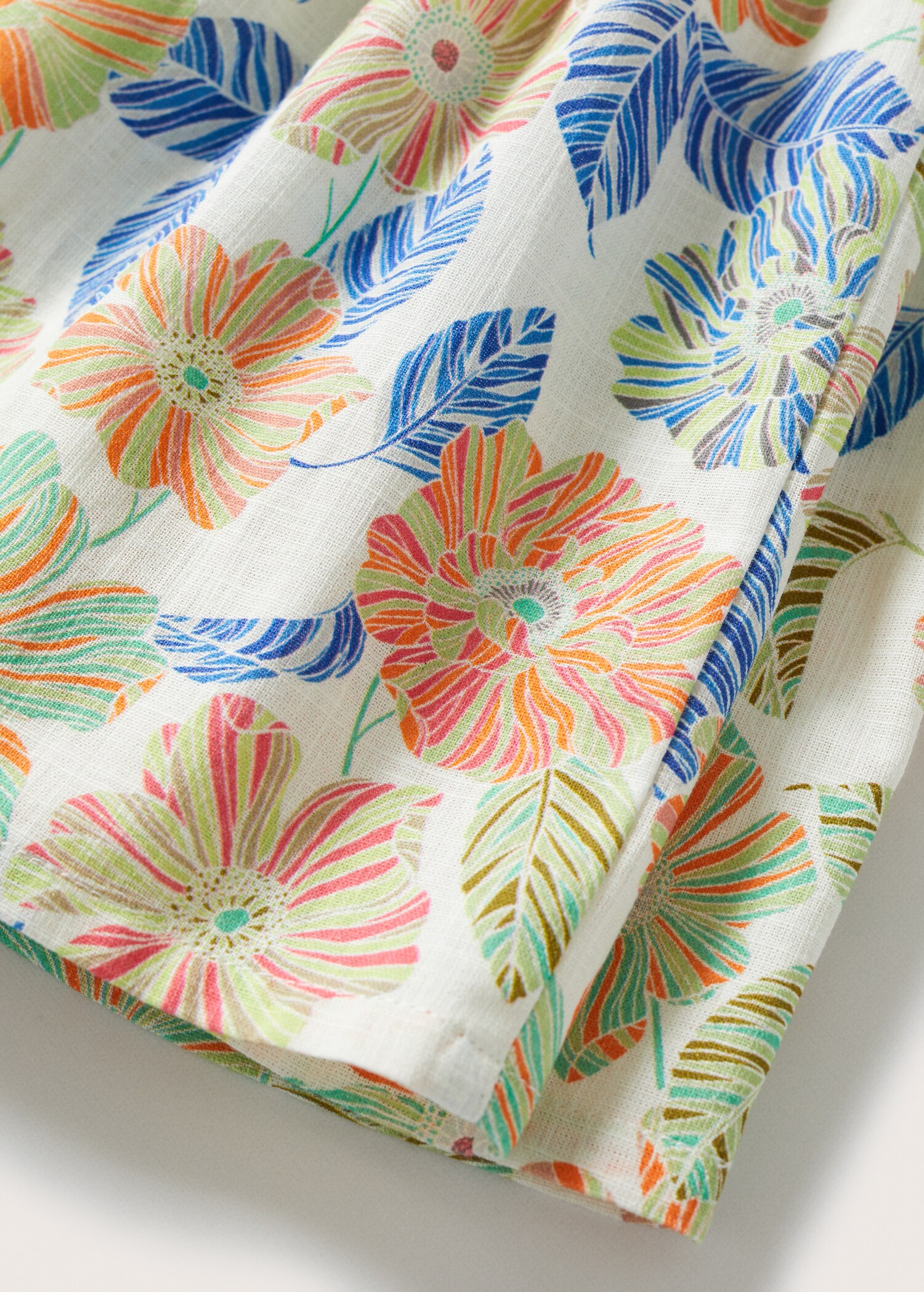 Tropical print dress - Details of the article 8