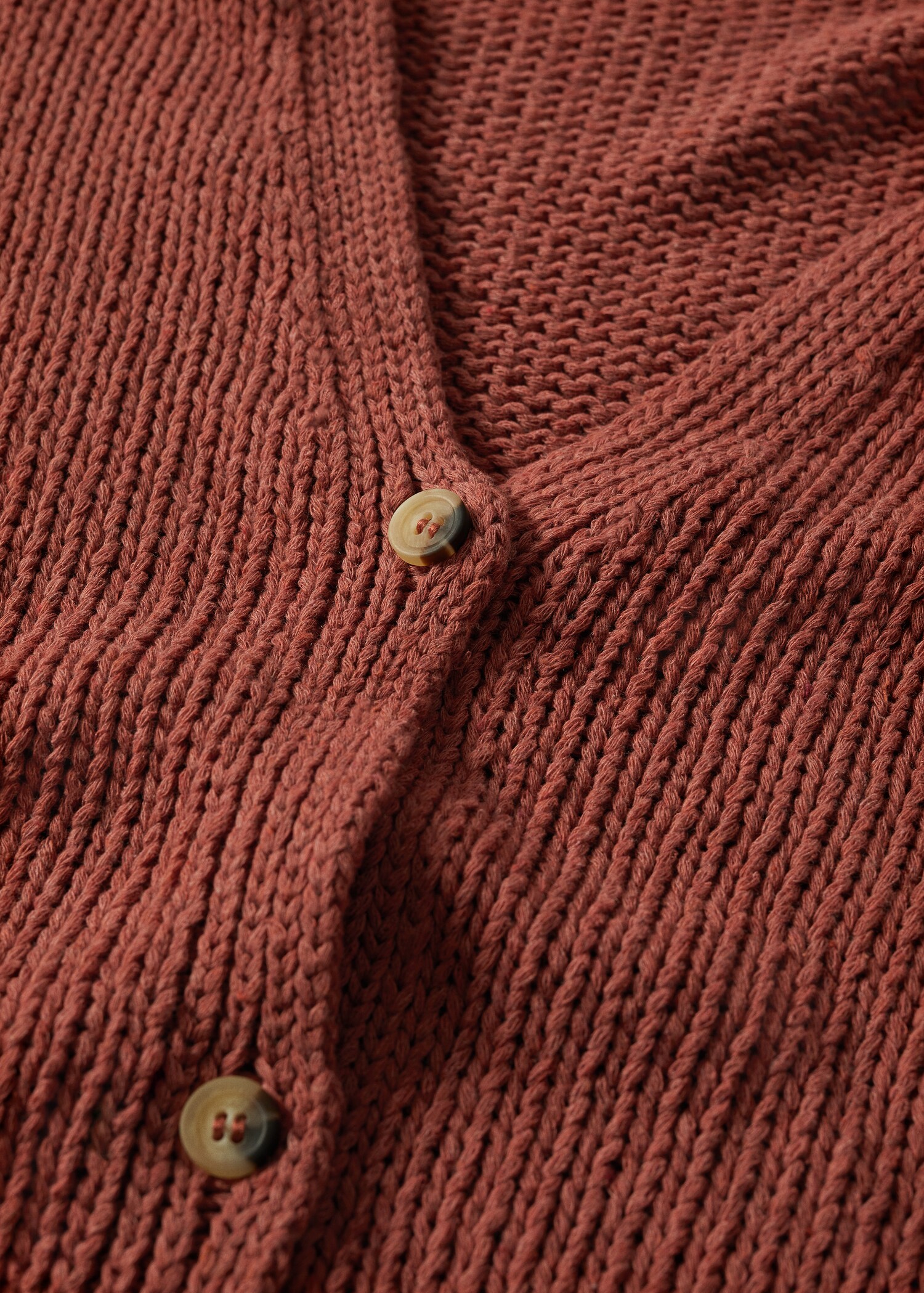 Bavlněný úpletový kardigan - Detail zboží 8