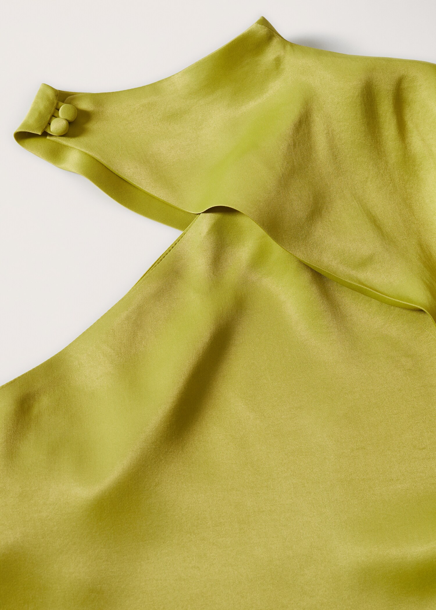 Blusa asimétrica satinada - Detalle del artículo 8