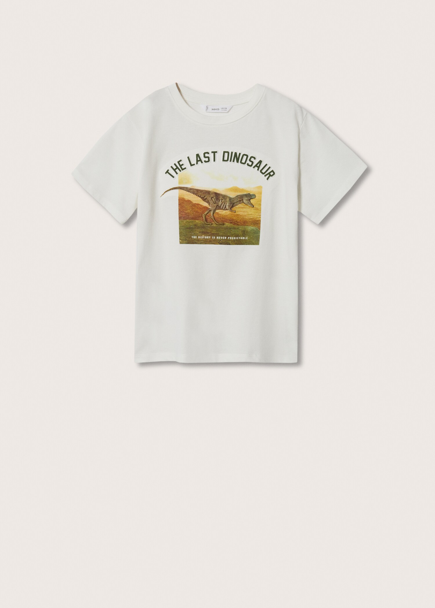 Embossed printed t-shirt - Article without model