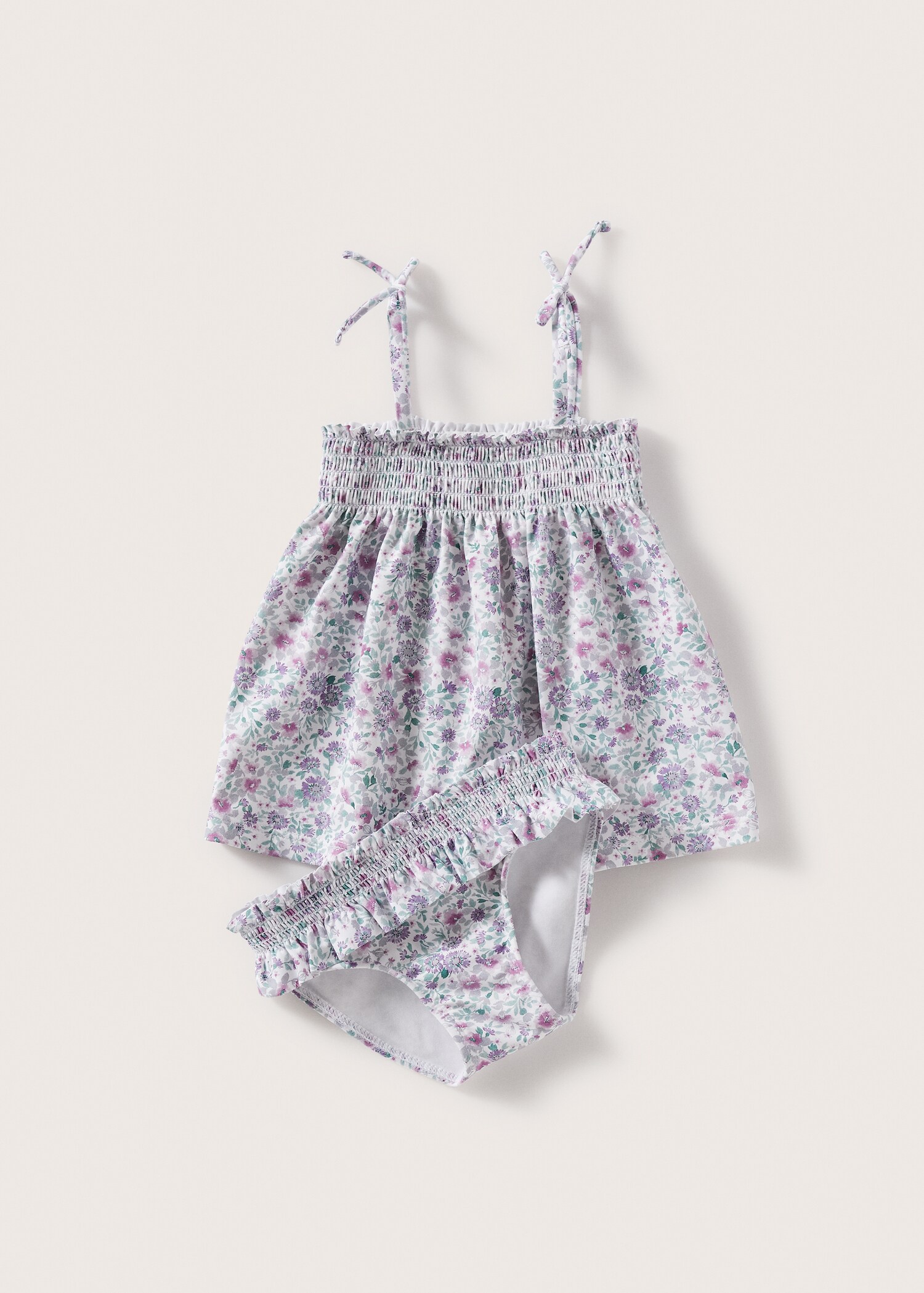 Floral-strap bikini top - Details of the article 9