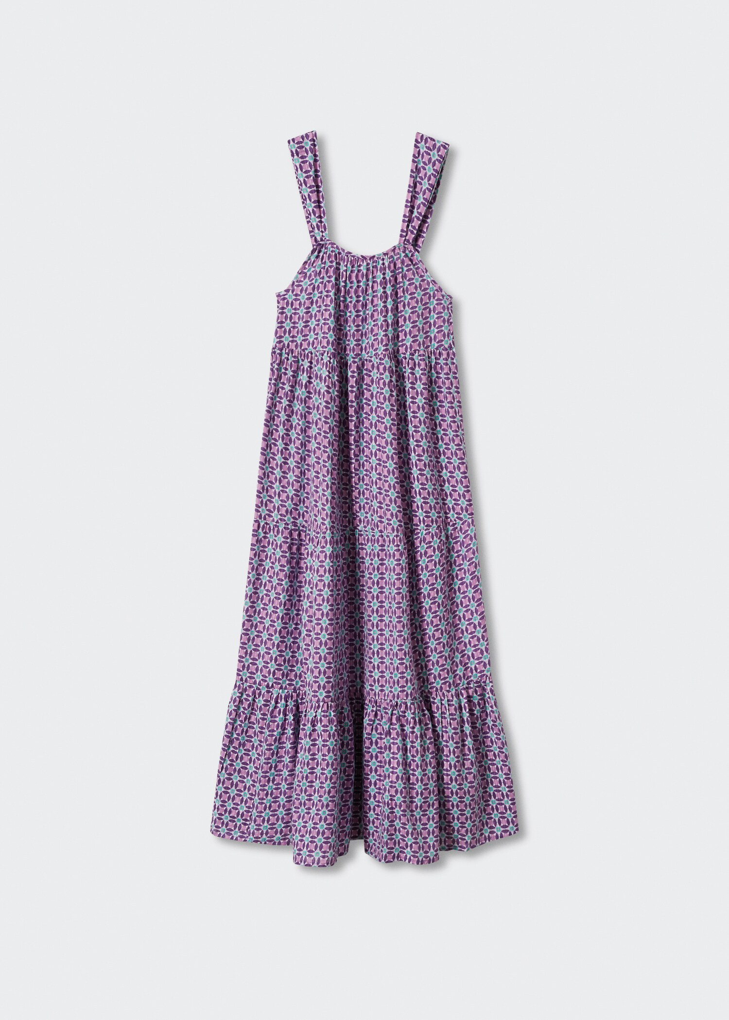 Printed cotton dress - Article without model