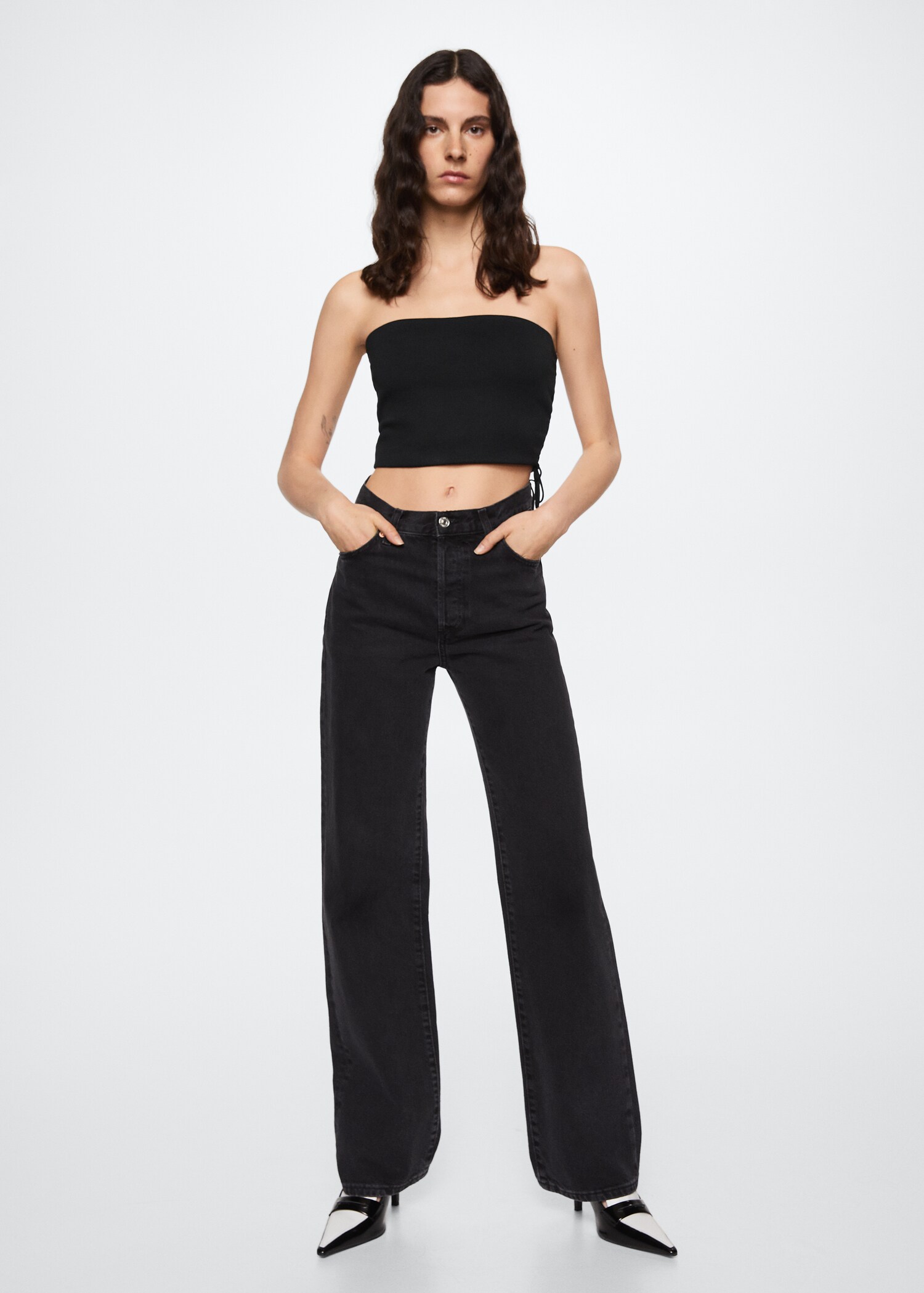 Crop cut-out top - Details of the article 6