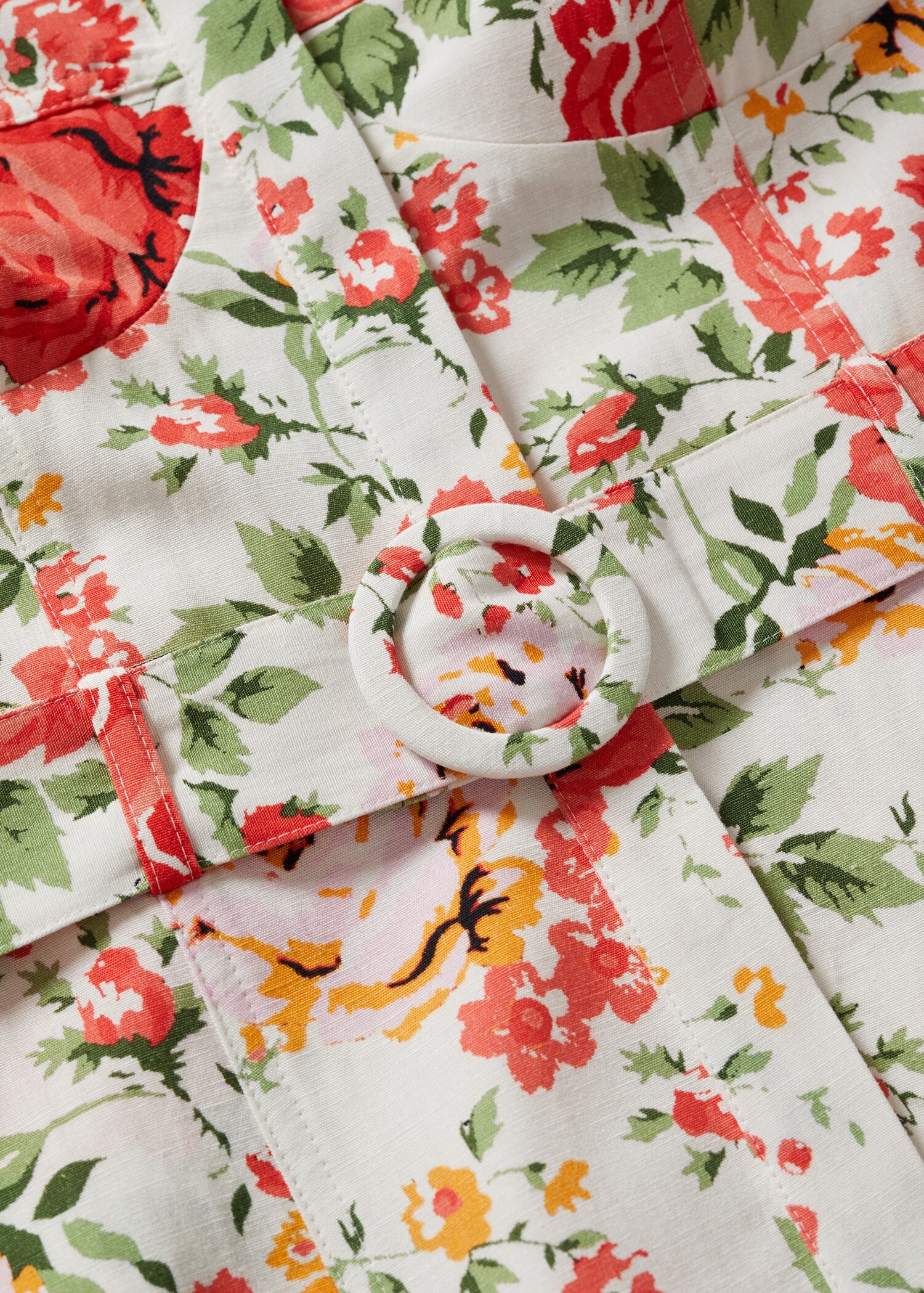 Flower short jumpsuit - Details of the article 8