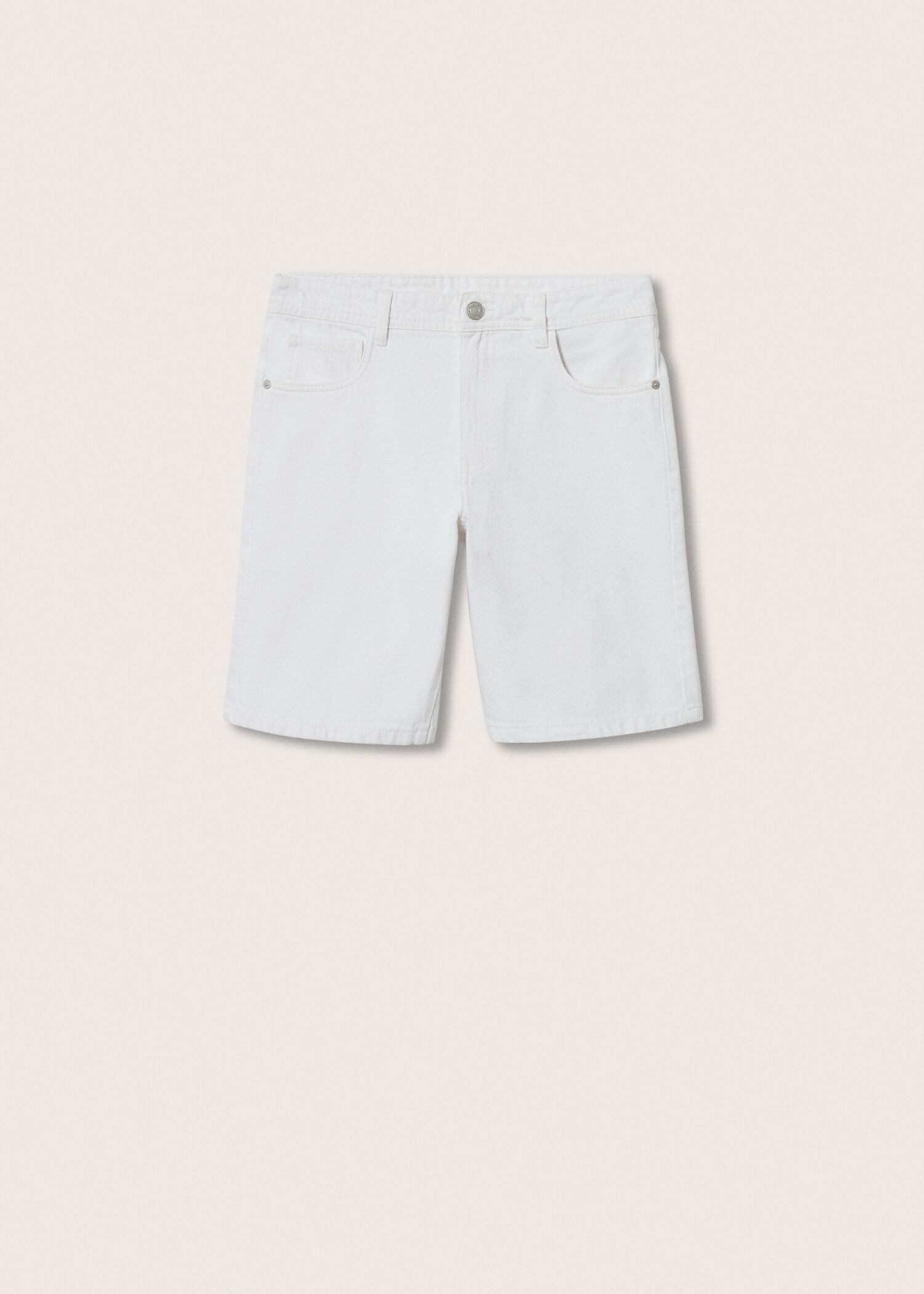 Light denim Bermuda shorts - Article without model