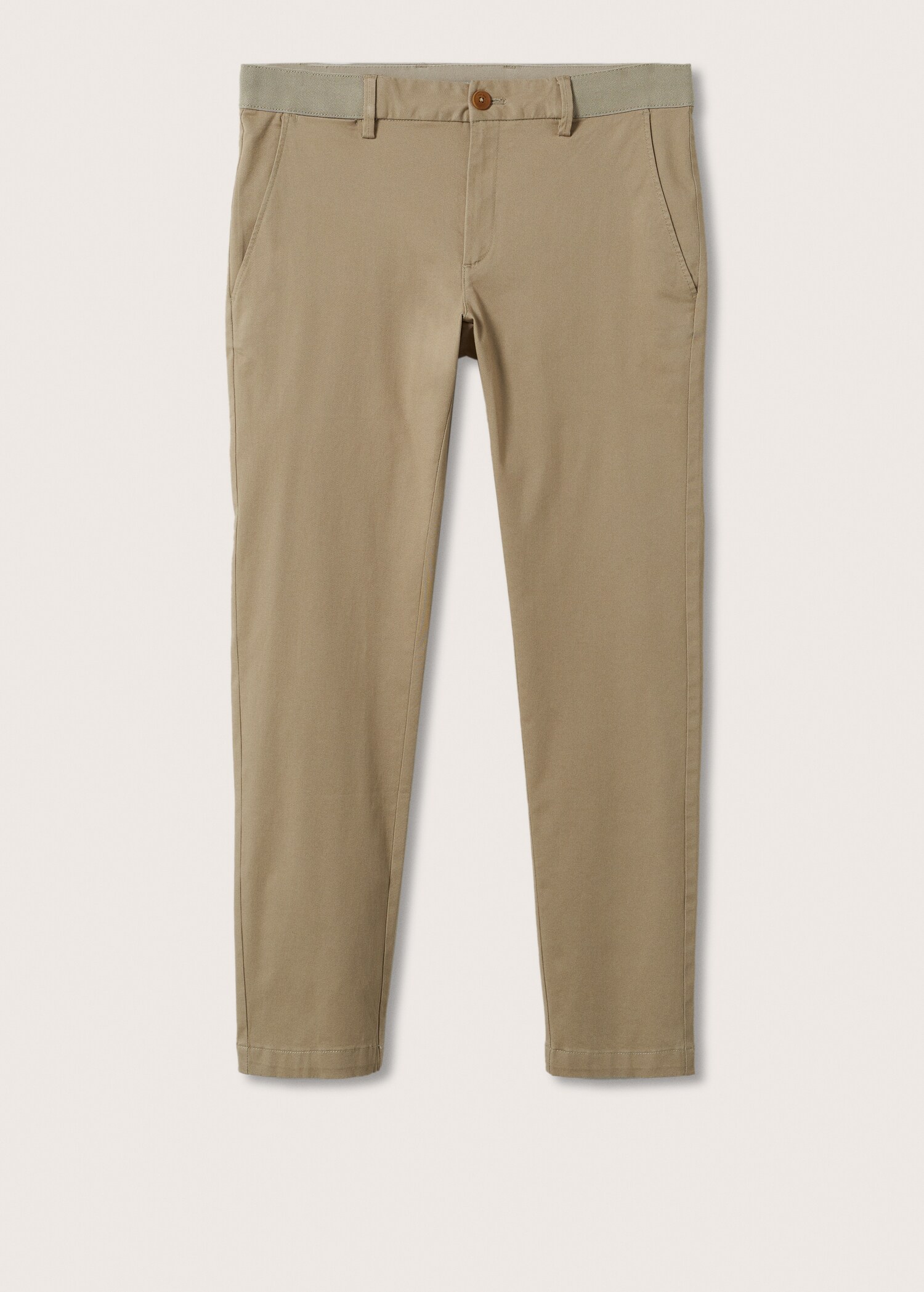 Pantalón algodón tapered crop - Artículo sin modelo