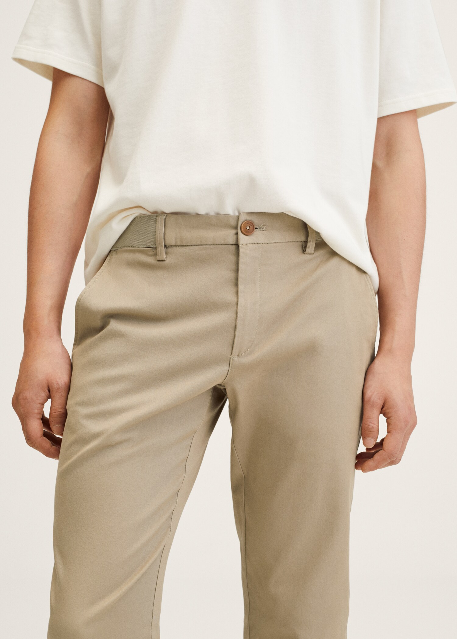 Pantalón algodón tapered crop - Detalle del artículo 2