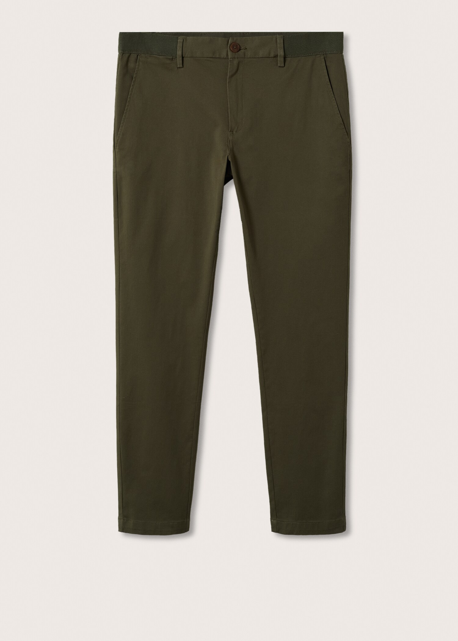 Pantalón algodón tapered crop - Artículo sin modelo