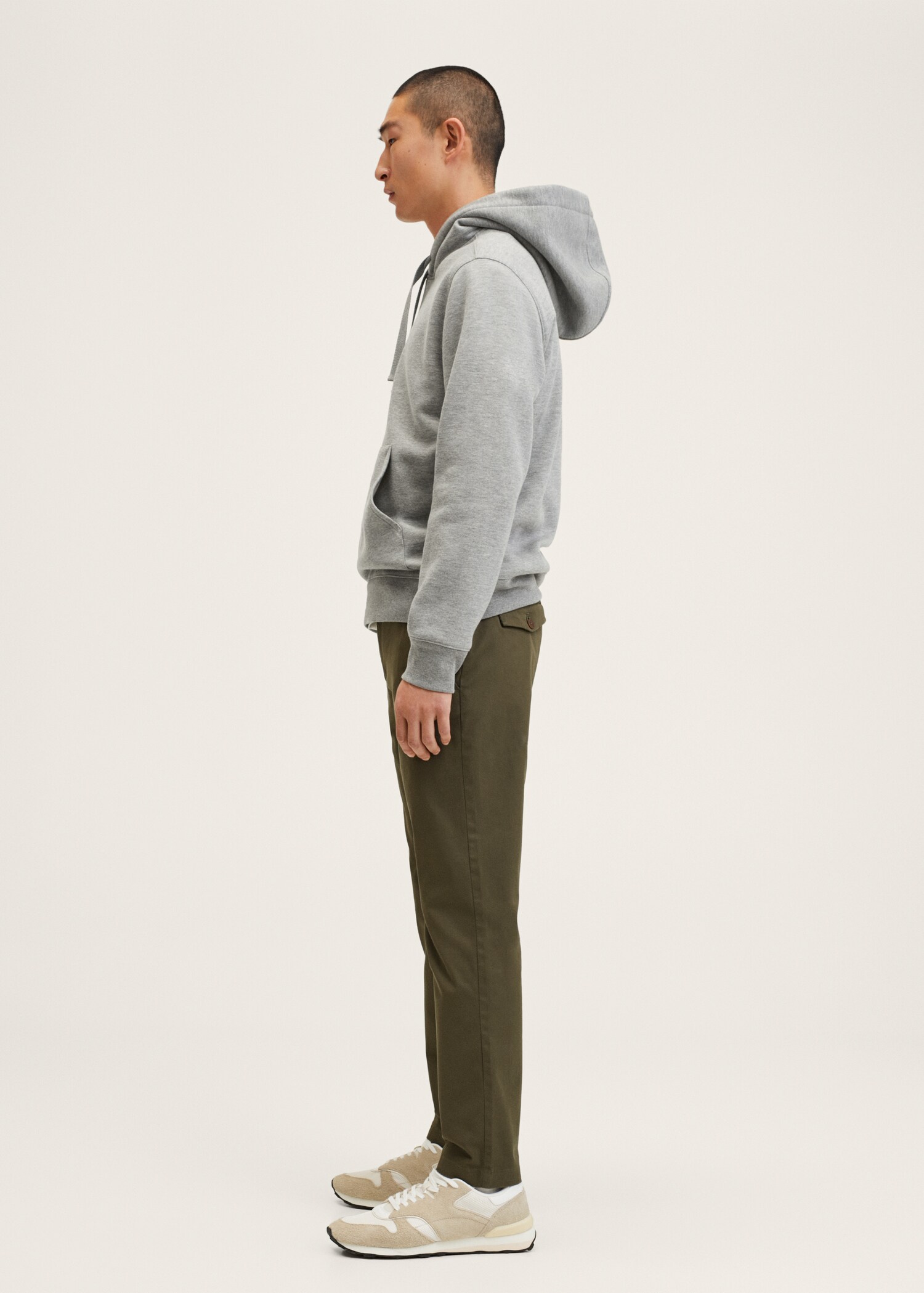Pantalón algodón tapered crop - Detalle del artículo 1