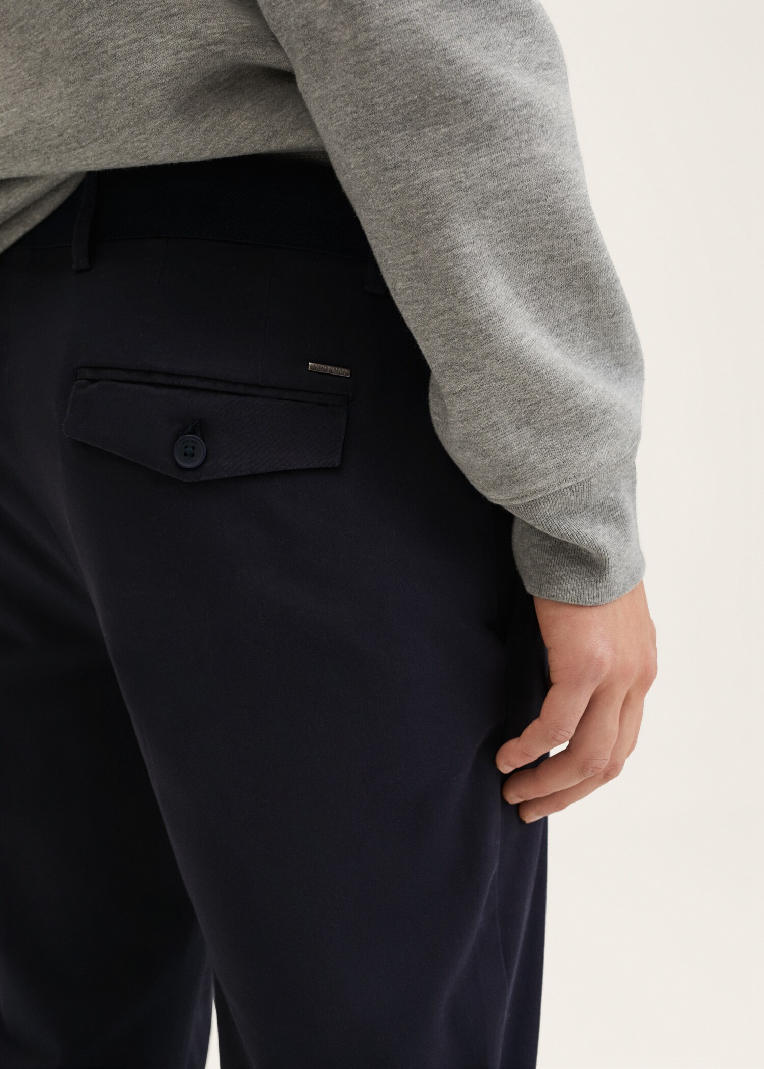 Pantalón algodón tapered crop - Detalle del artículo 2