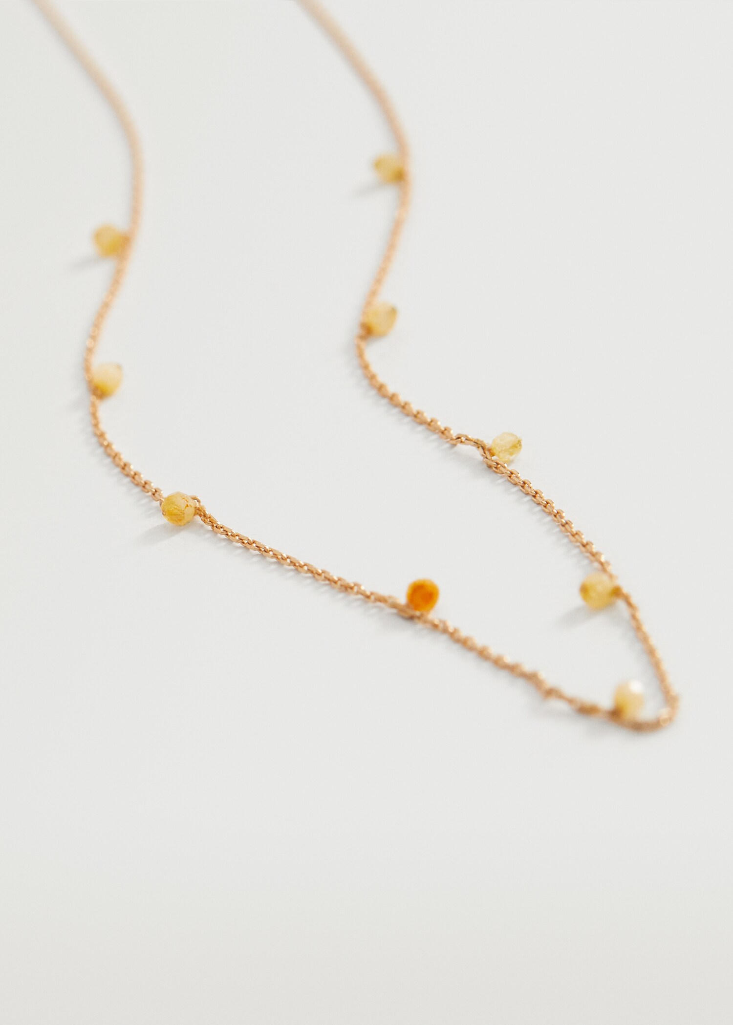 Collar abalorios cristal - Plano medio