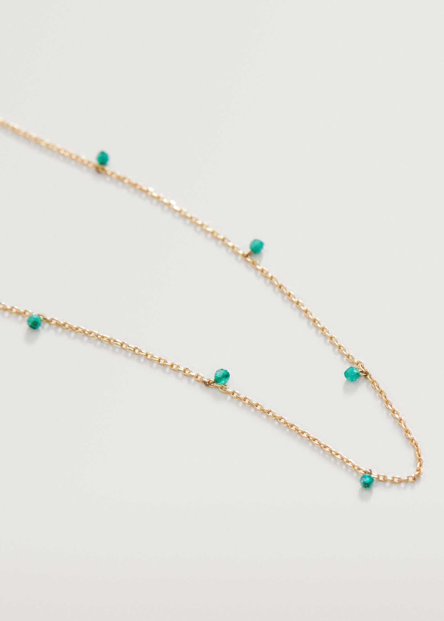 Collar abalorios cristal - Plano medio