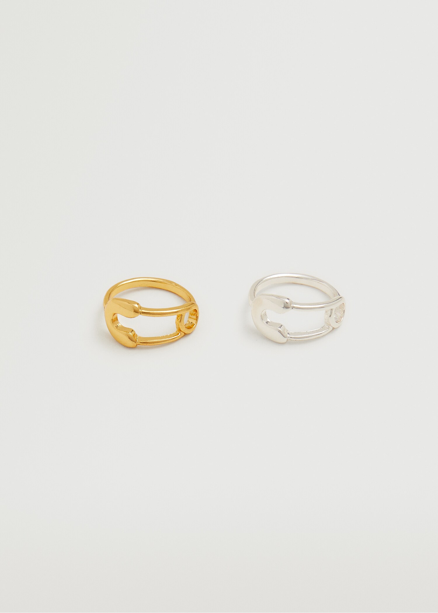 Set anillos asimétricos - Artículo sin modelo