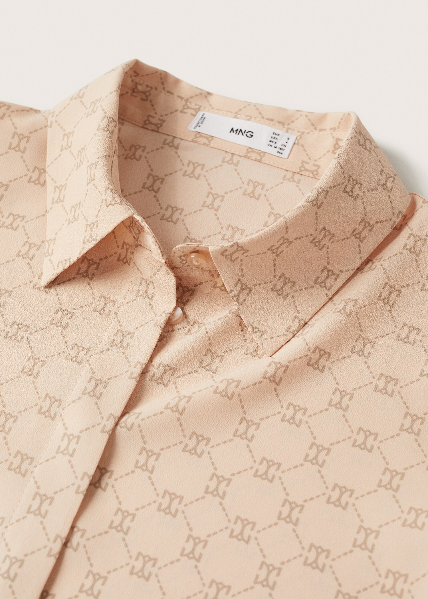 Camisa fluida estampada - Detall de l'article 8