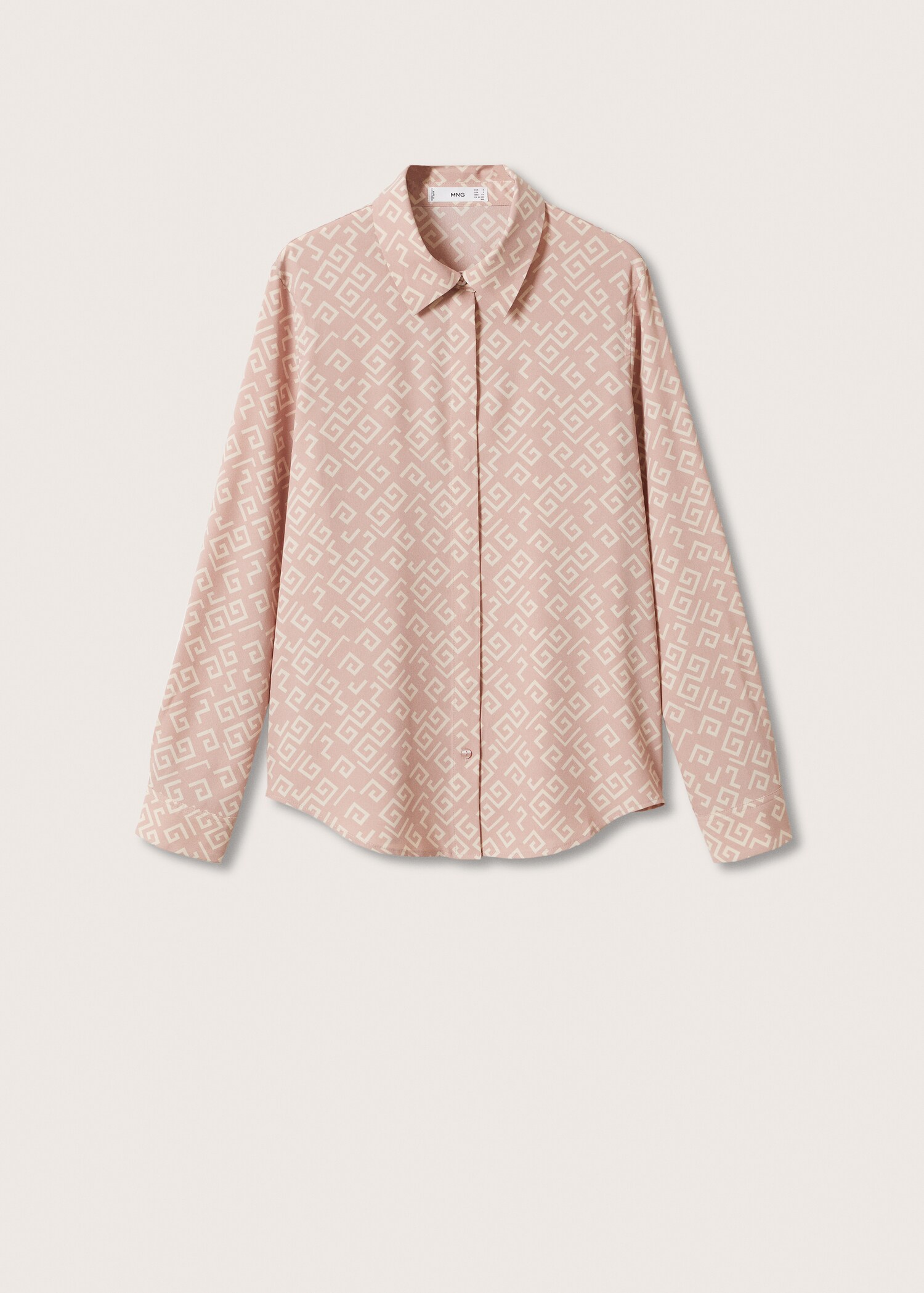 Camisa fluida estampada - Article sense model