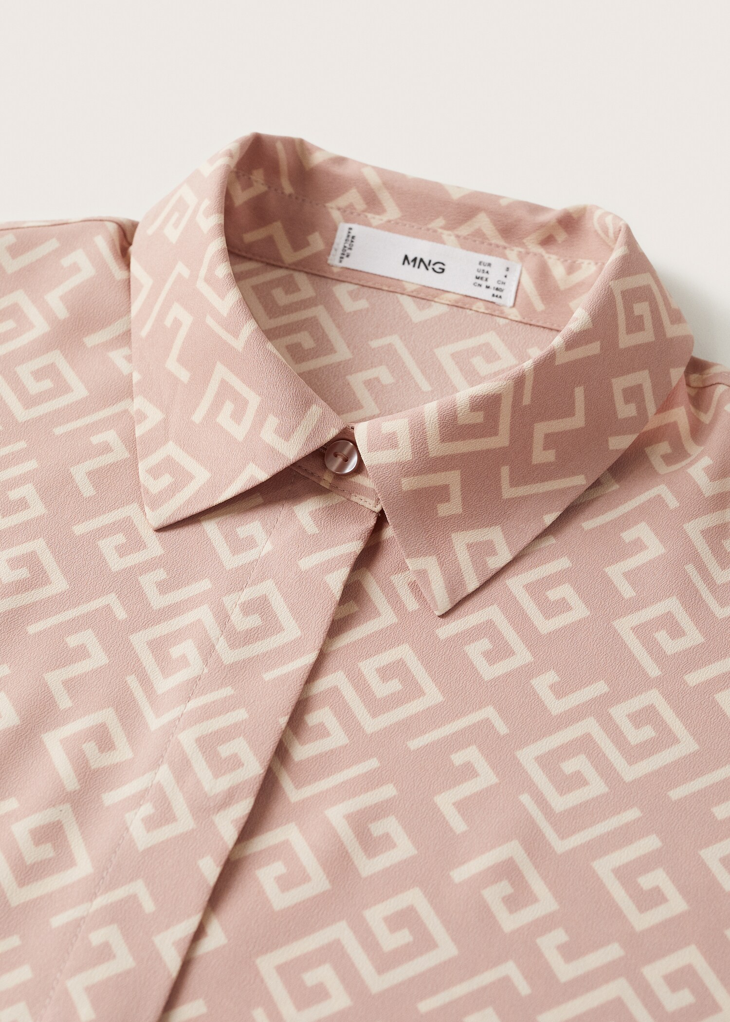 Camisa fluida estampada - Detall de l'article 8