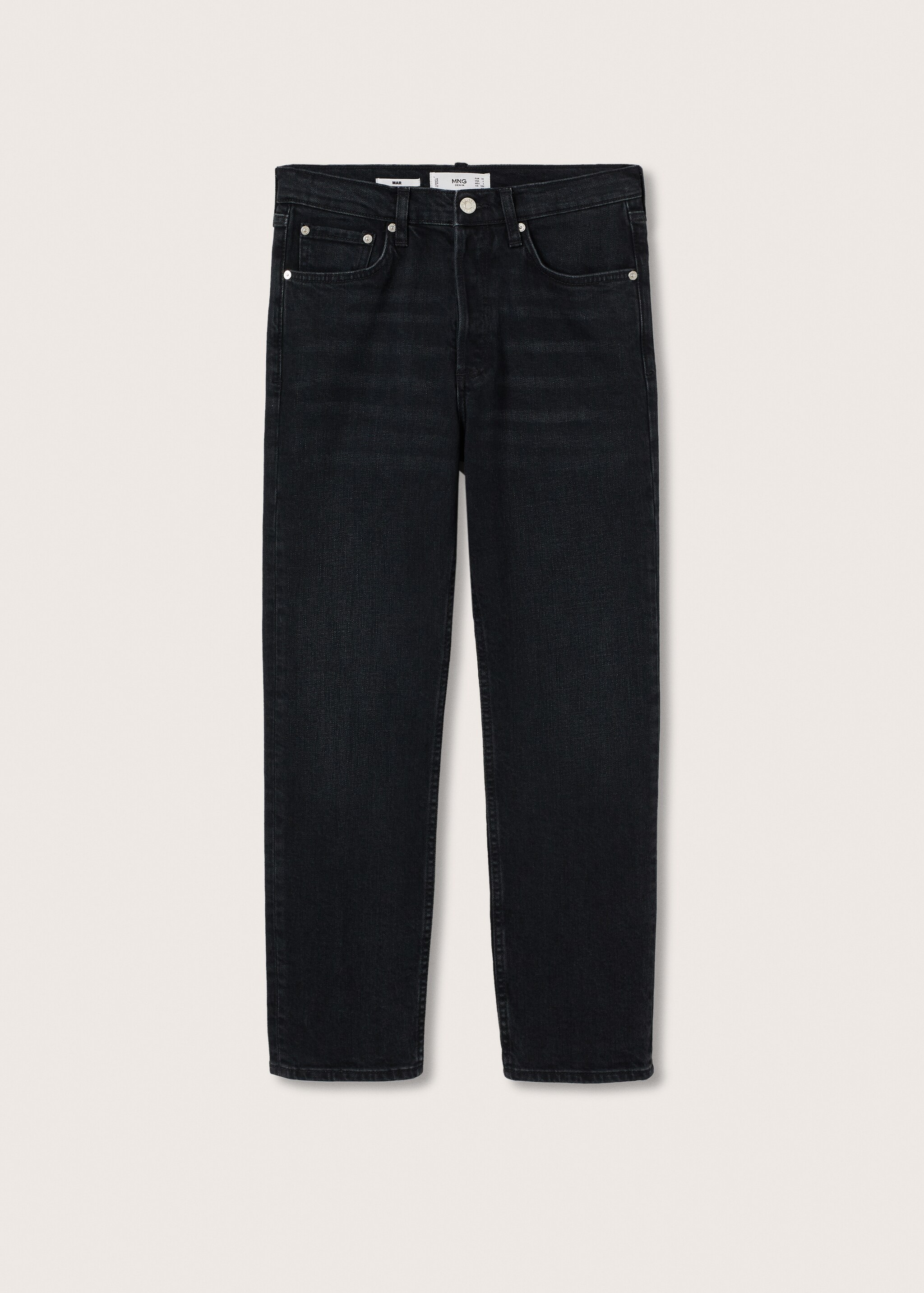 Slim mid-rise cropped jeans - Article without model