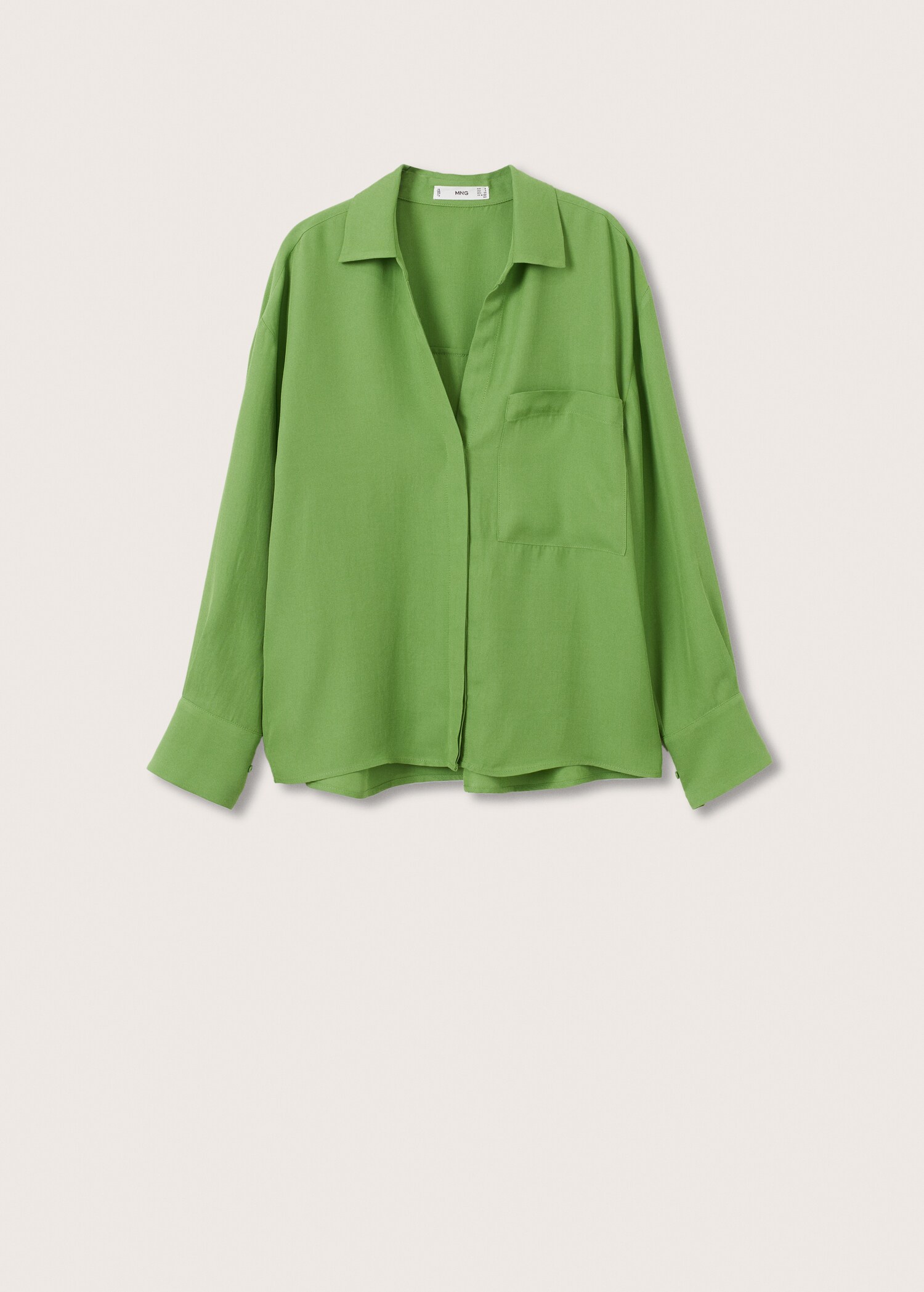 Lyocell fluid shirt - Article without model